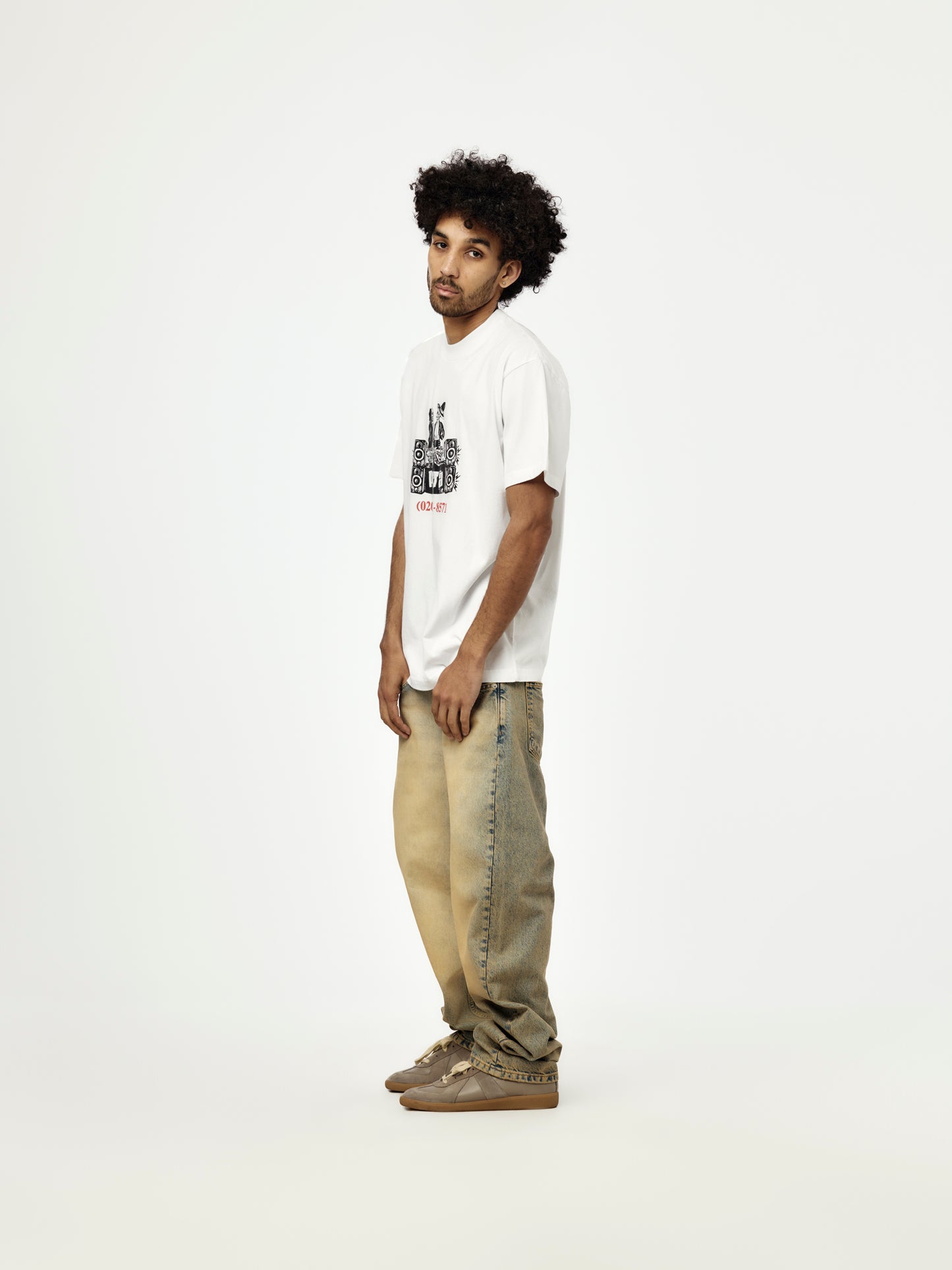 Patta DJ Skully T-Shirt (White)