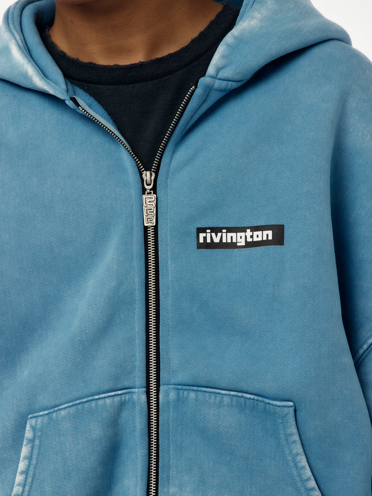 COLA CVA ZIP HOODIE (BLUE)