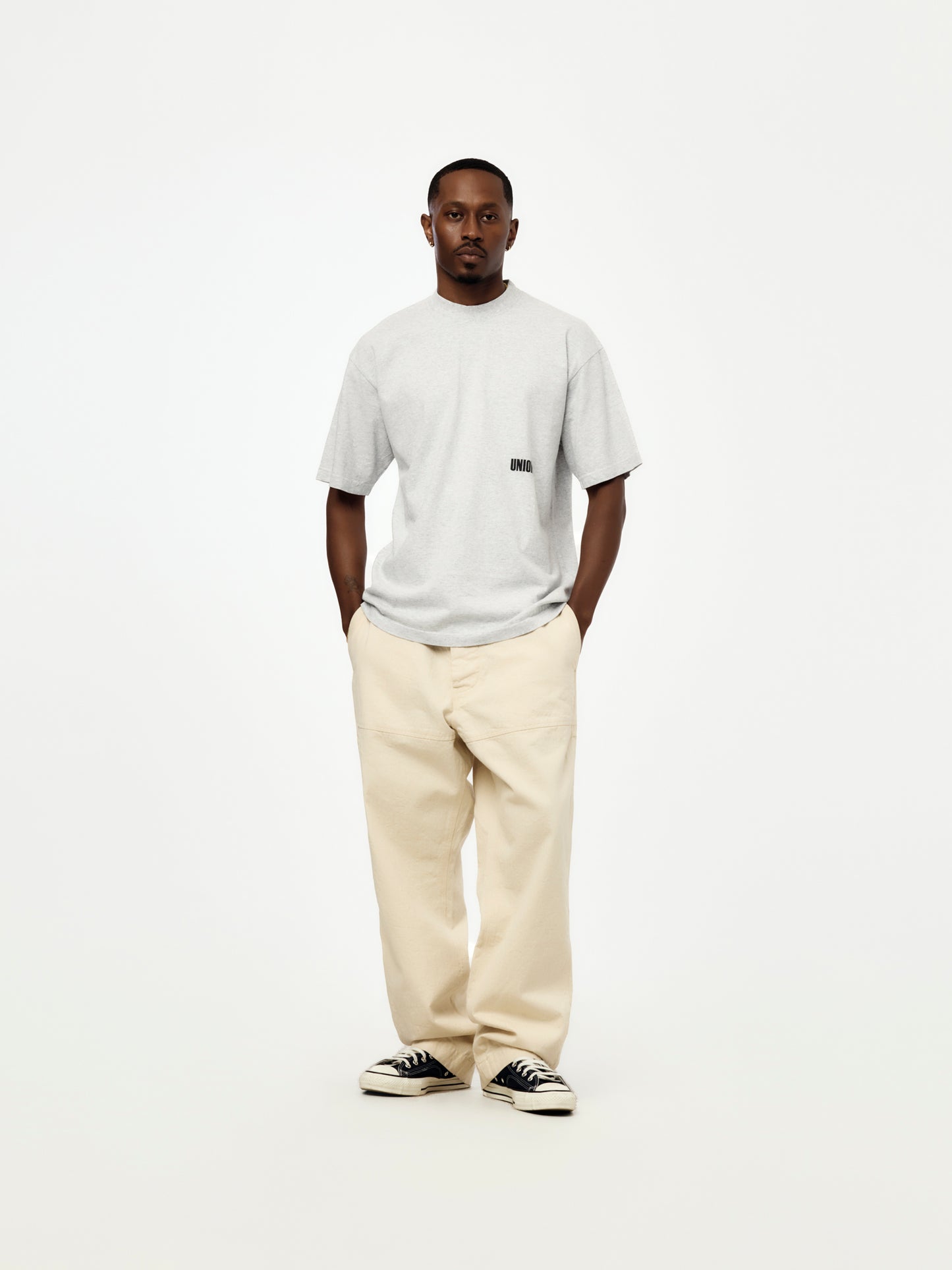 Micro Tee (Heather Grey)