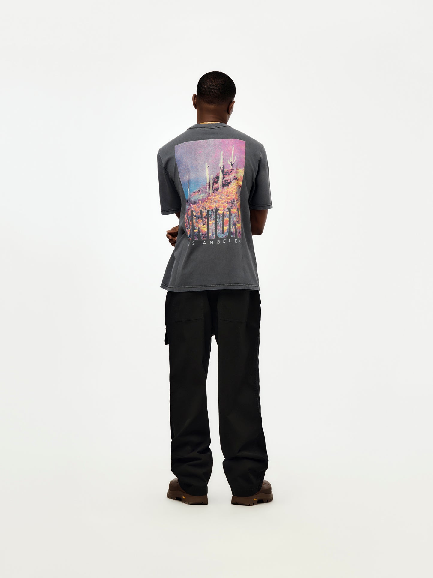 POPPIES TEE (VINTAGE BLACK)