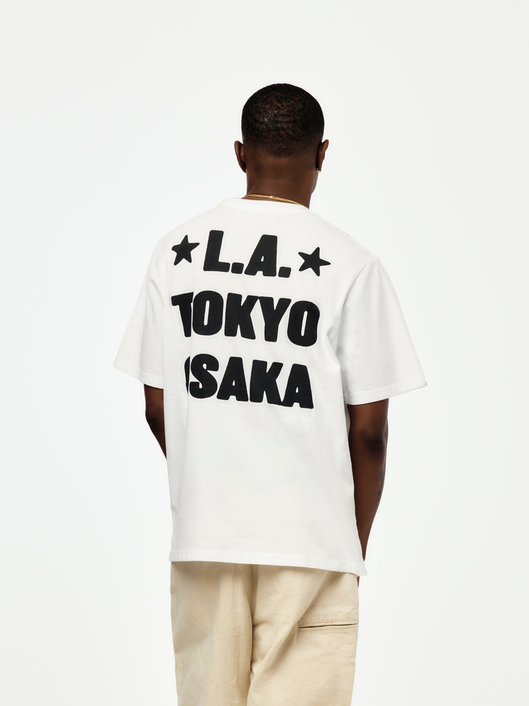 Union Los Angeles U CITIES TEE (OPTIC WHITE) - UNION LOS ANGELES