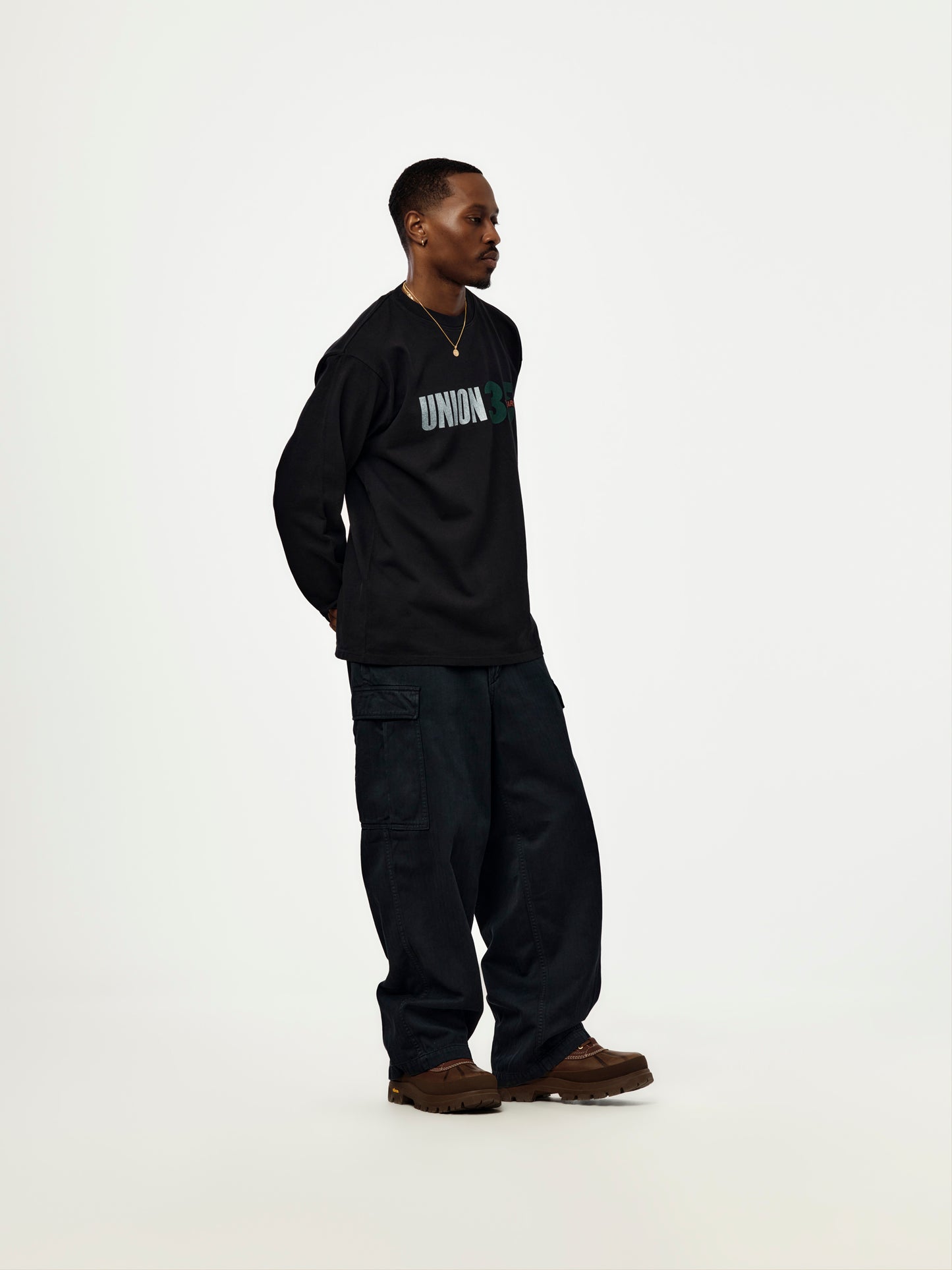 UNION 35th L/S TEE (BLACK)