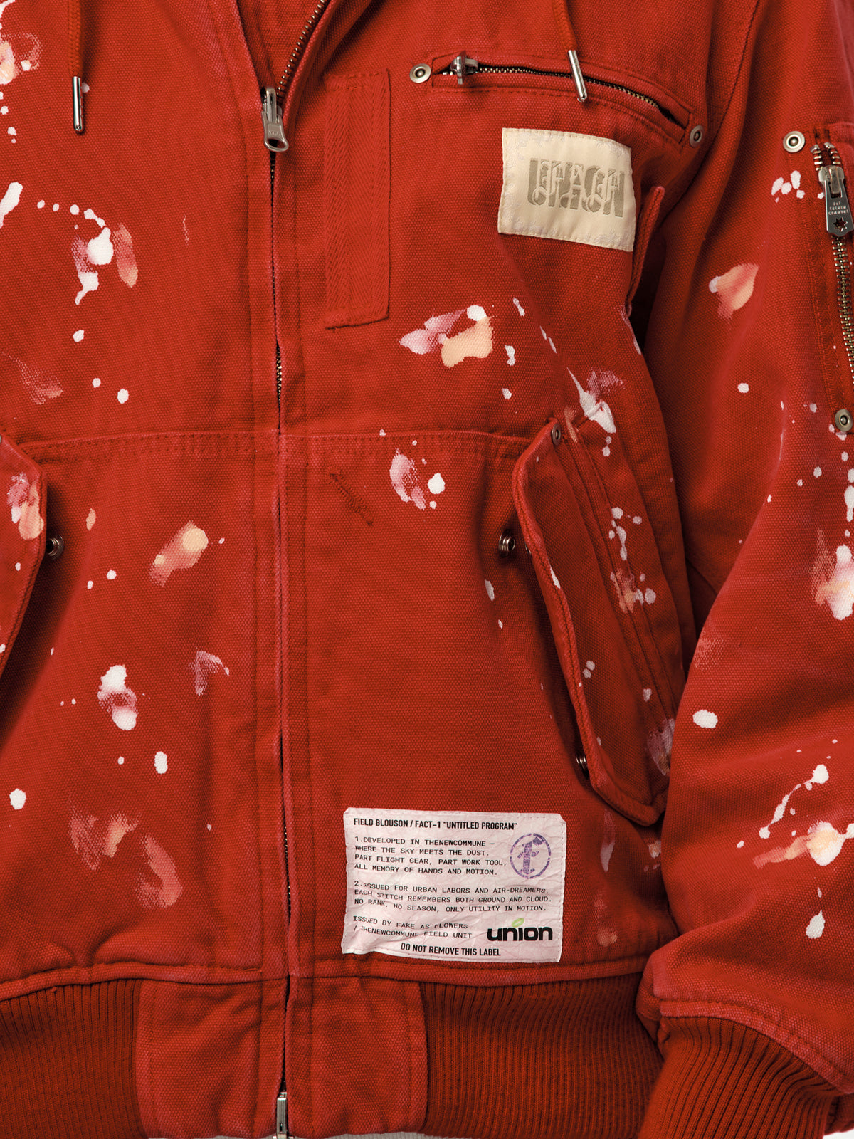Union x FAF FACT1 Reversible Jacket (Red)