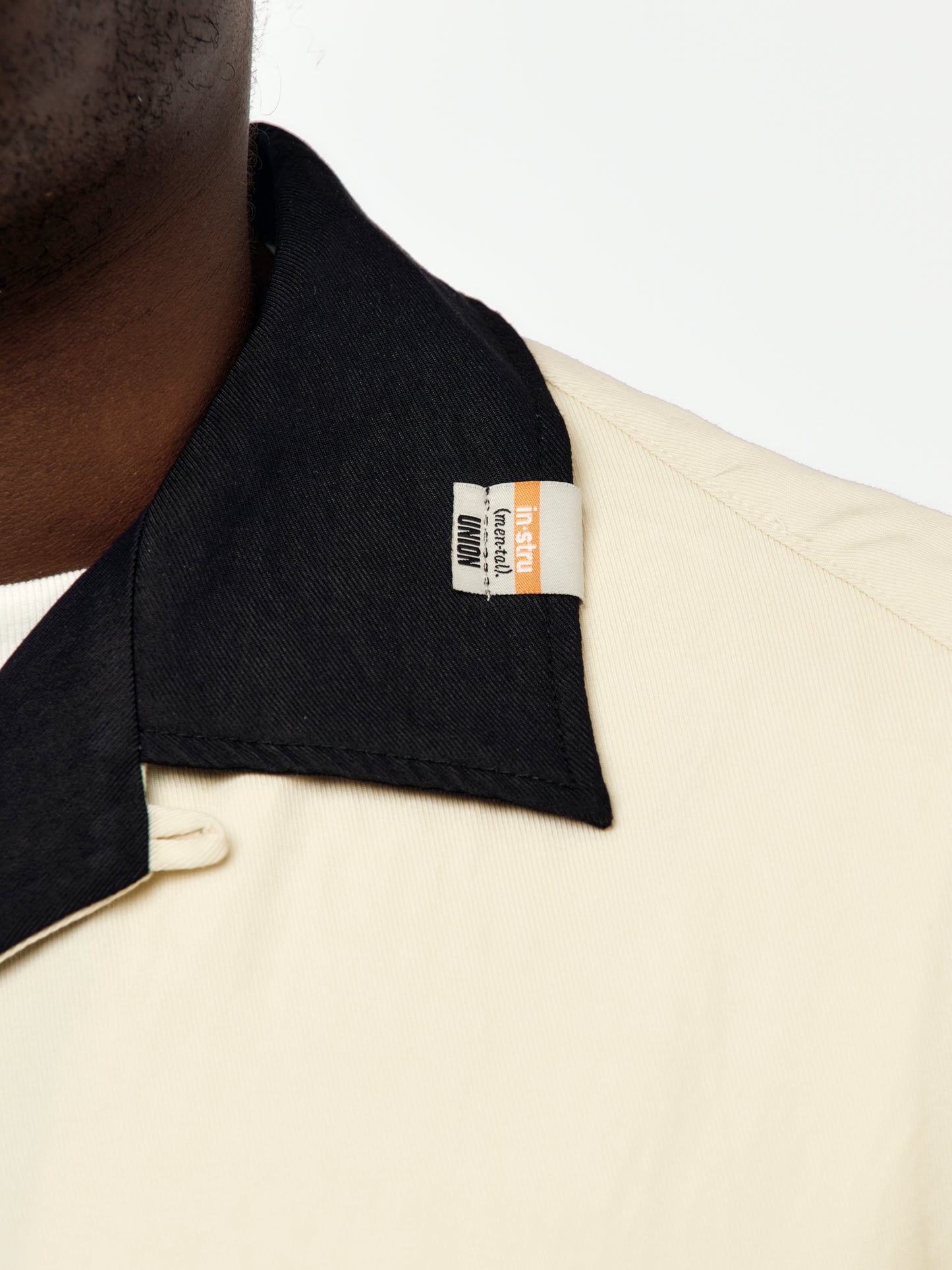 UNION x in・stru(men-tal) BOWLING SHIRT (IVORY)