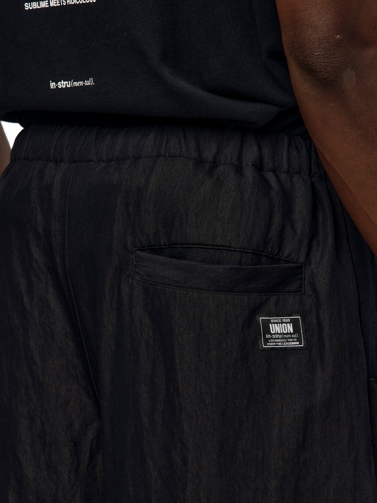 UNION x in・stru(men-tal) SHORTS (BLACK)