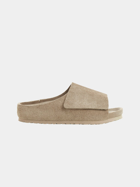 Birkenstock x Fear of God Los Feliz Suede, 1024780, taupe at solebox