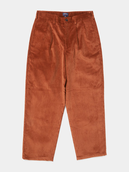 Buy Noah Double-Pleat Corduroy Pants (Cinnamon) Online at