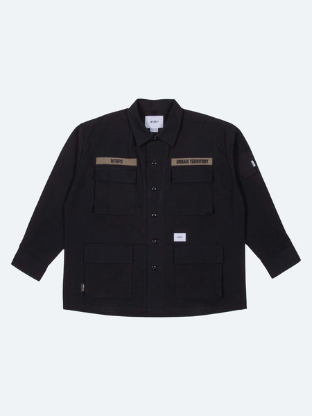 Buy Wtaps JUNGLE / LS / NYCO. RIPSTOP. CORDURA (Black