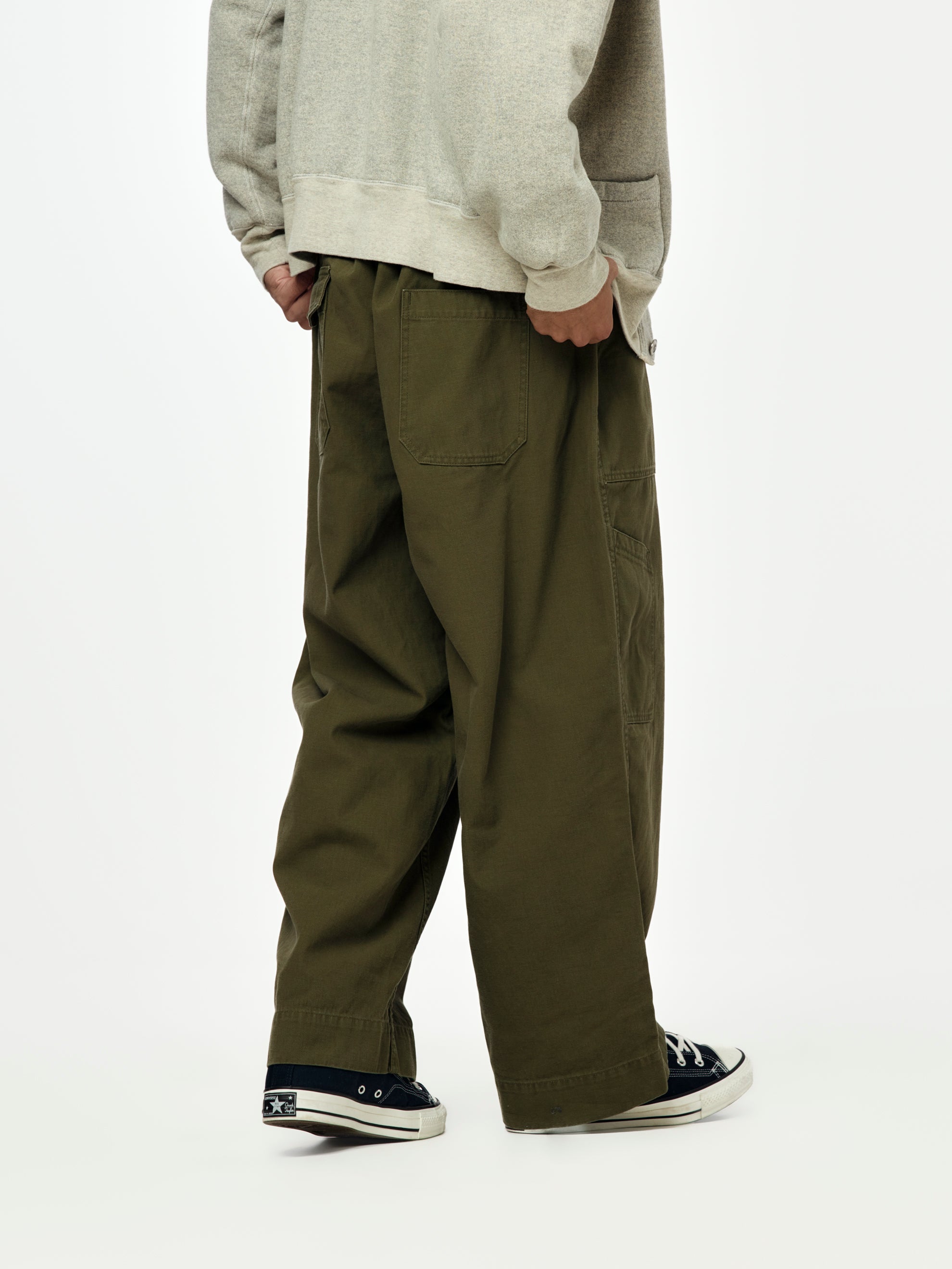 A.PRESSE USAF Hemmed Bottoms (Olive) SIS - UNION LOS ANGELES