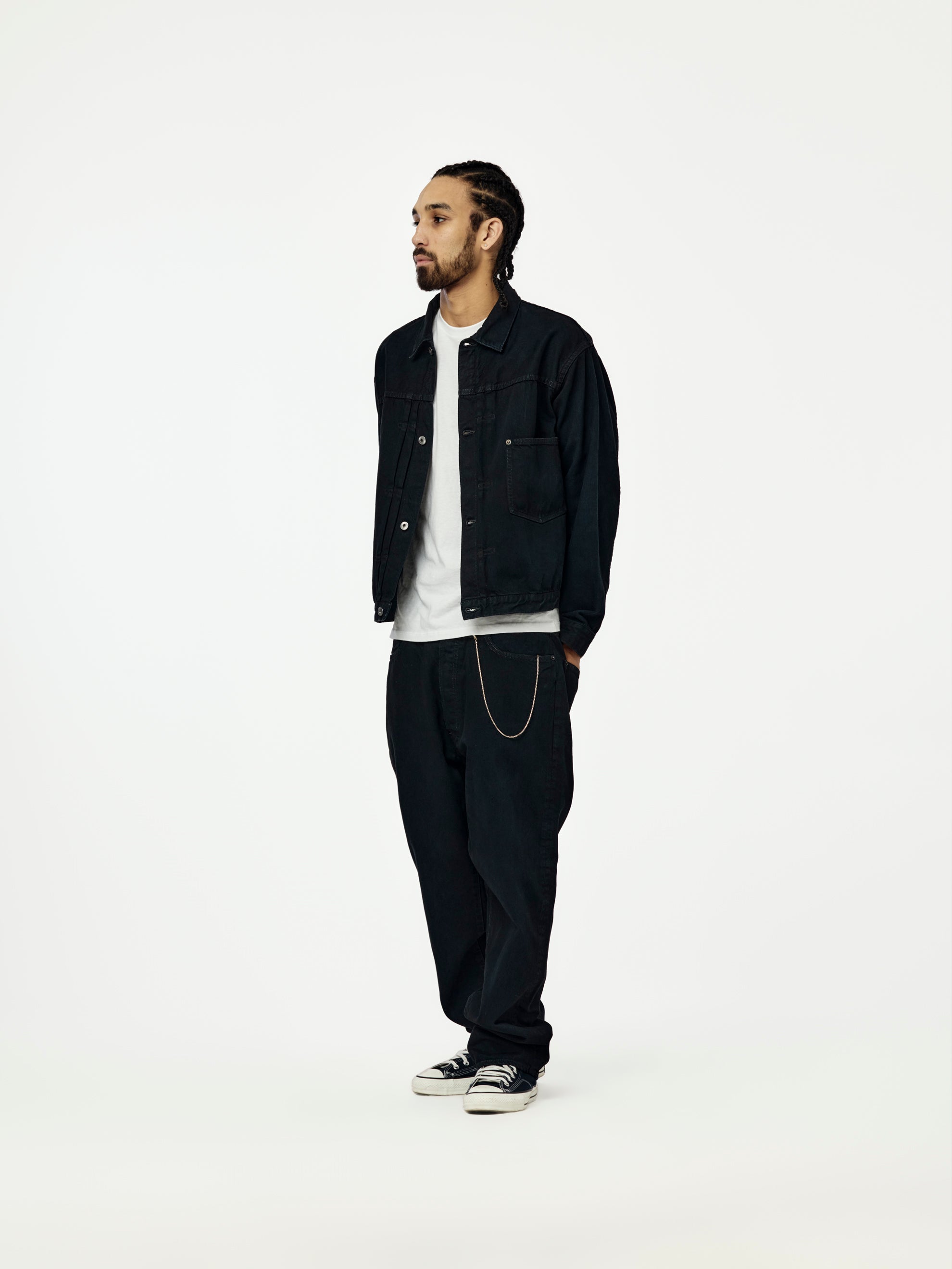 A.PRESSE No.22 Washed Wide Denim Pants (CUSTOM) SIS - UNION LOS