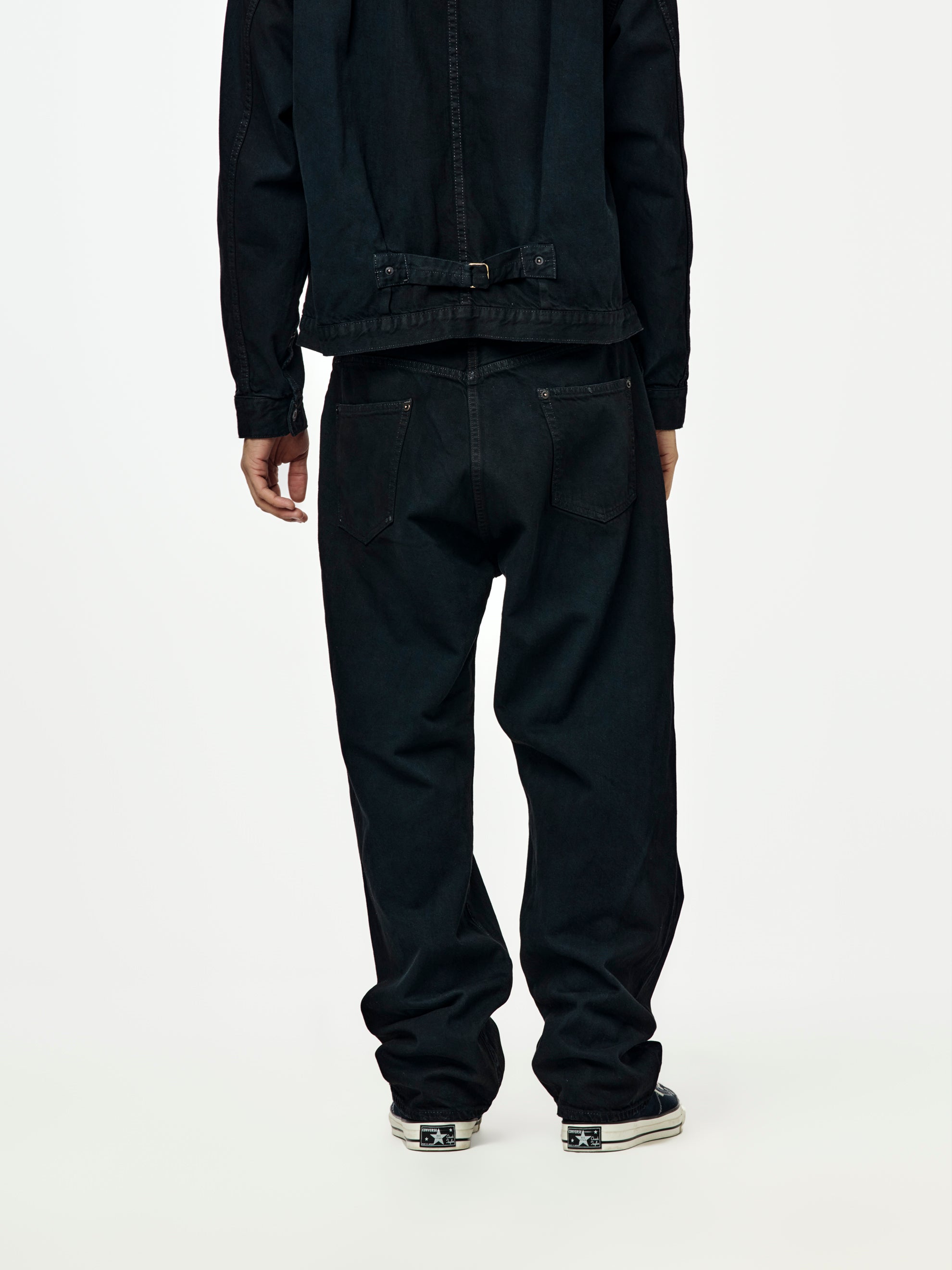 A.PRESSE No.22 Washed Wide Denim Pants (CUSTOM) SIS - UNION LOS