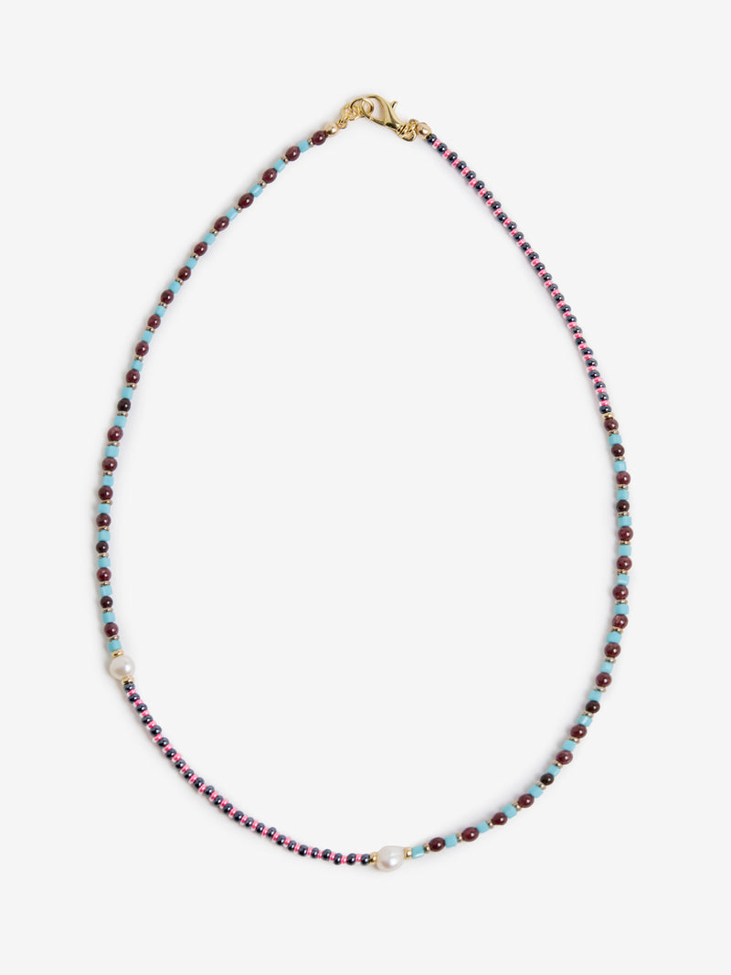SCOUT NECKLACE (MAROON)