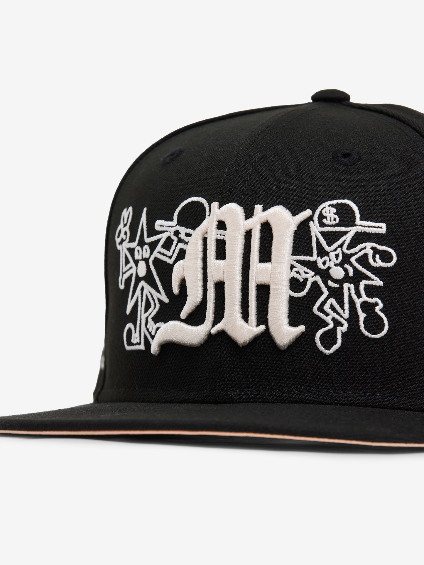 Mora x New Era 59FIFTY Lo Mismo De Simpre Hat (Black/Mango Matcha)