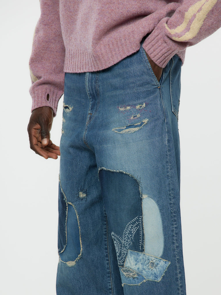 High Waist Women'S Bell Bottom Denim Jeans Flare Pants Full Length Hippie  Trousers - AliExpress
