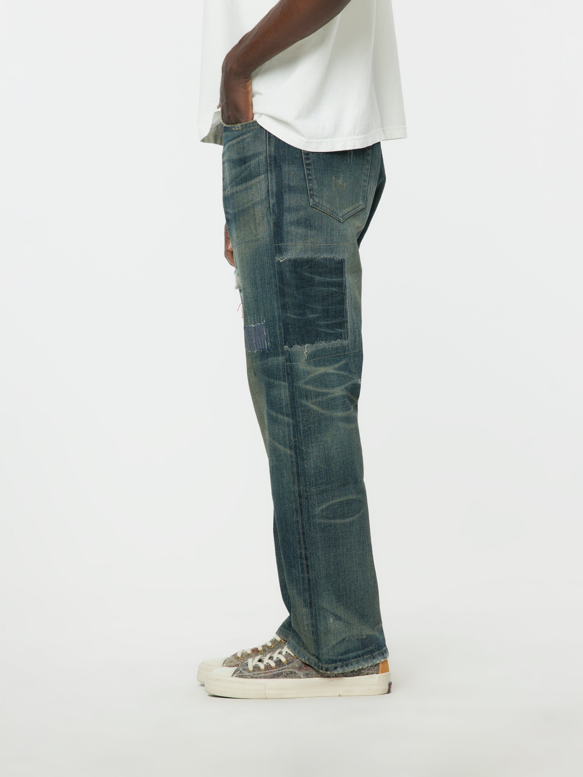 Buy Neighborhood Savage Denim DP Basic Pants (Indigo) Online at