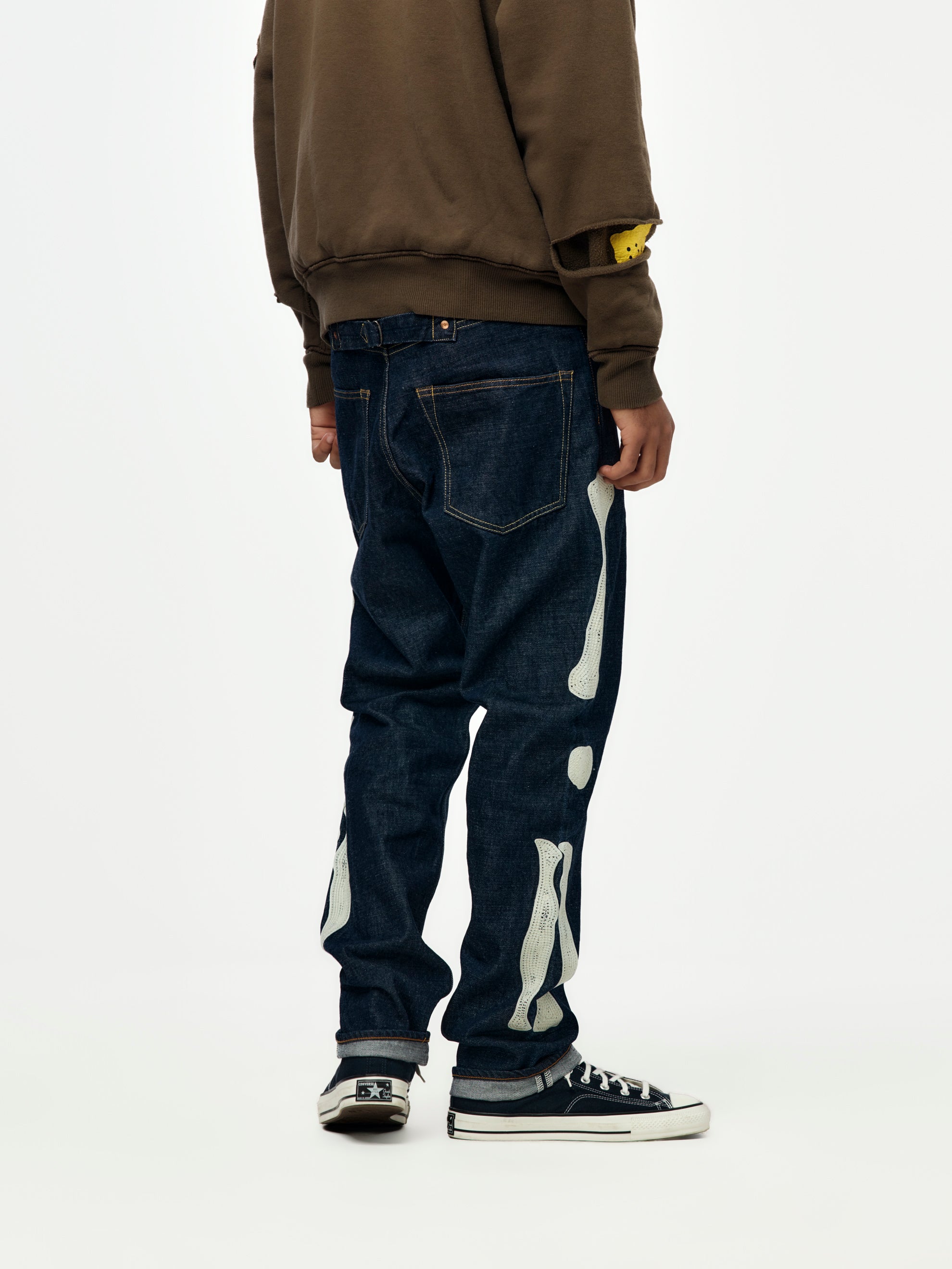 ☆kapital チノ メキシカンタキシード 5P OKAGILLY☆ Kapital 12.5oz Denim Mexican Tuxedo 5P Okagilly Pants Indigo
