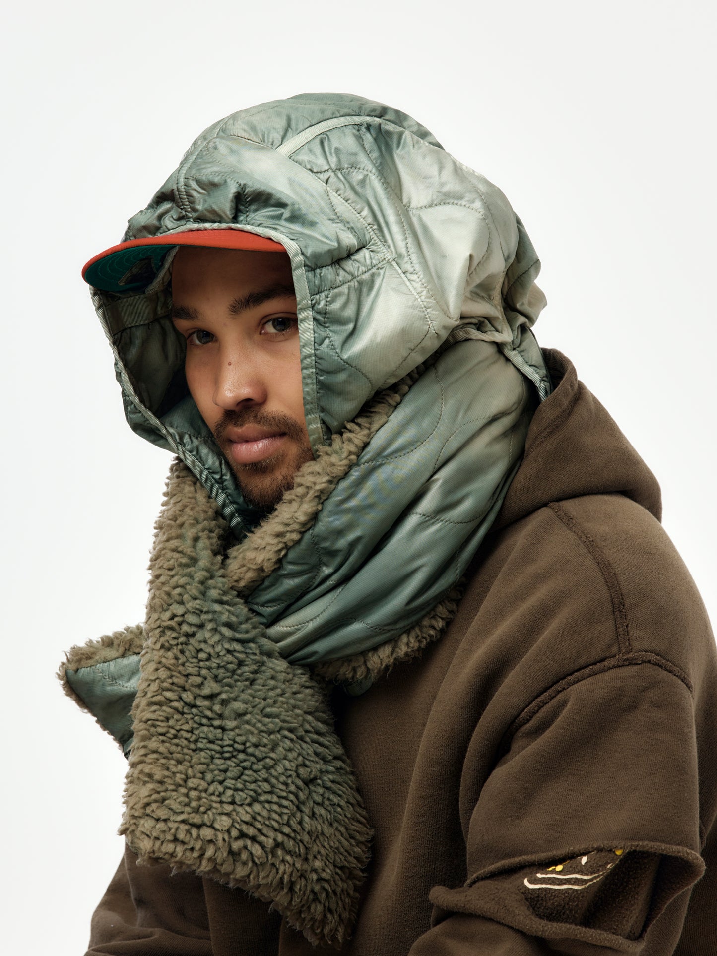 Nylon Quilting Dip Dye KESA Balaclava