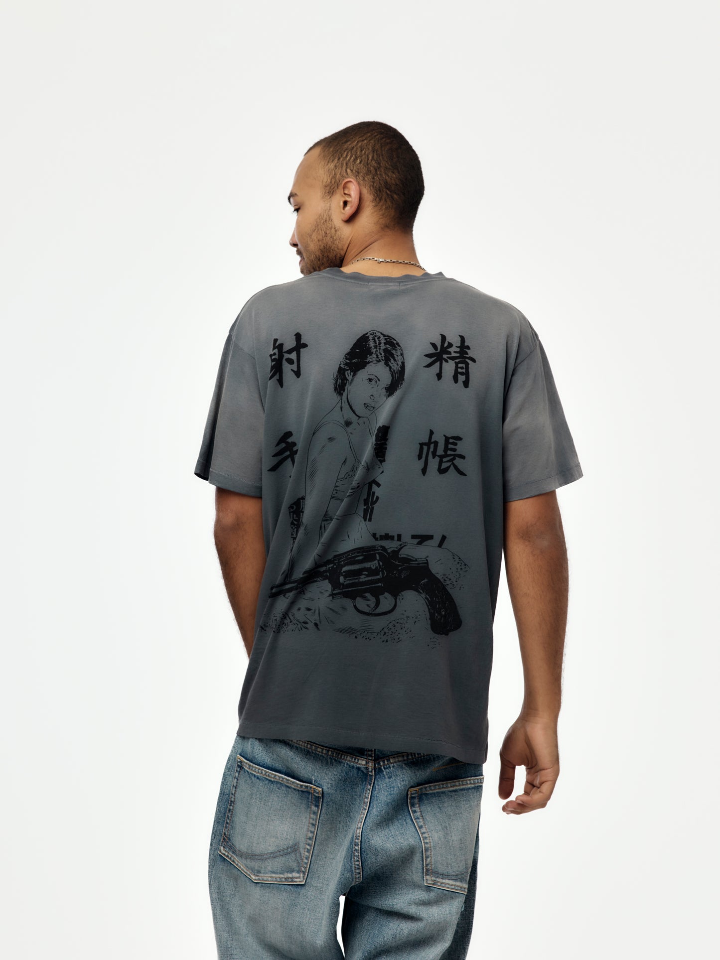 Sugar Pistol Tee (Dirty Grey)