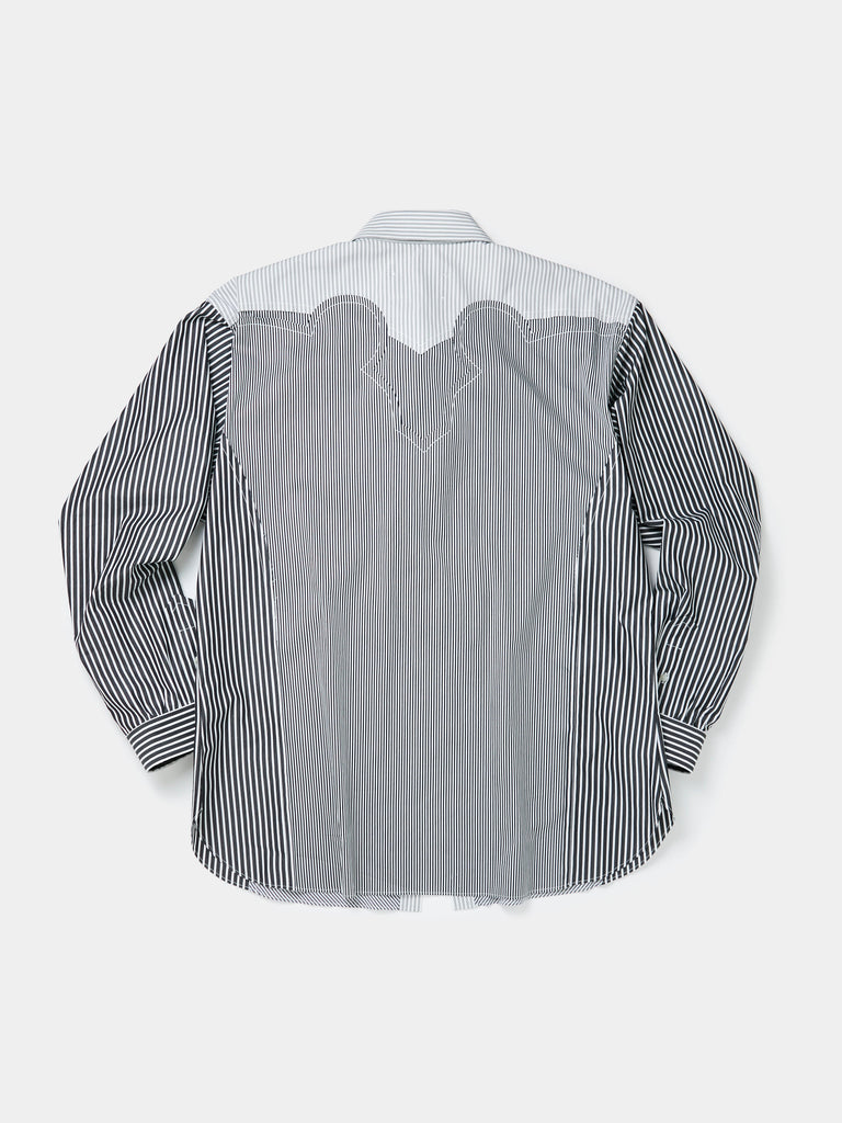 Classic Striped Shirt (Black/White)30651405828173