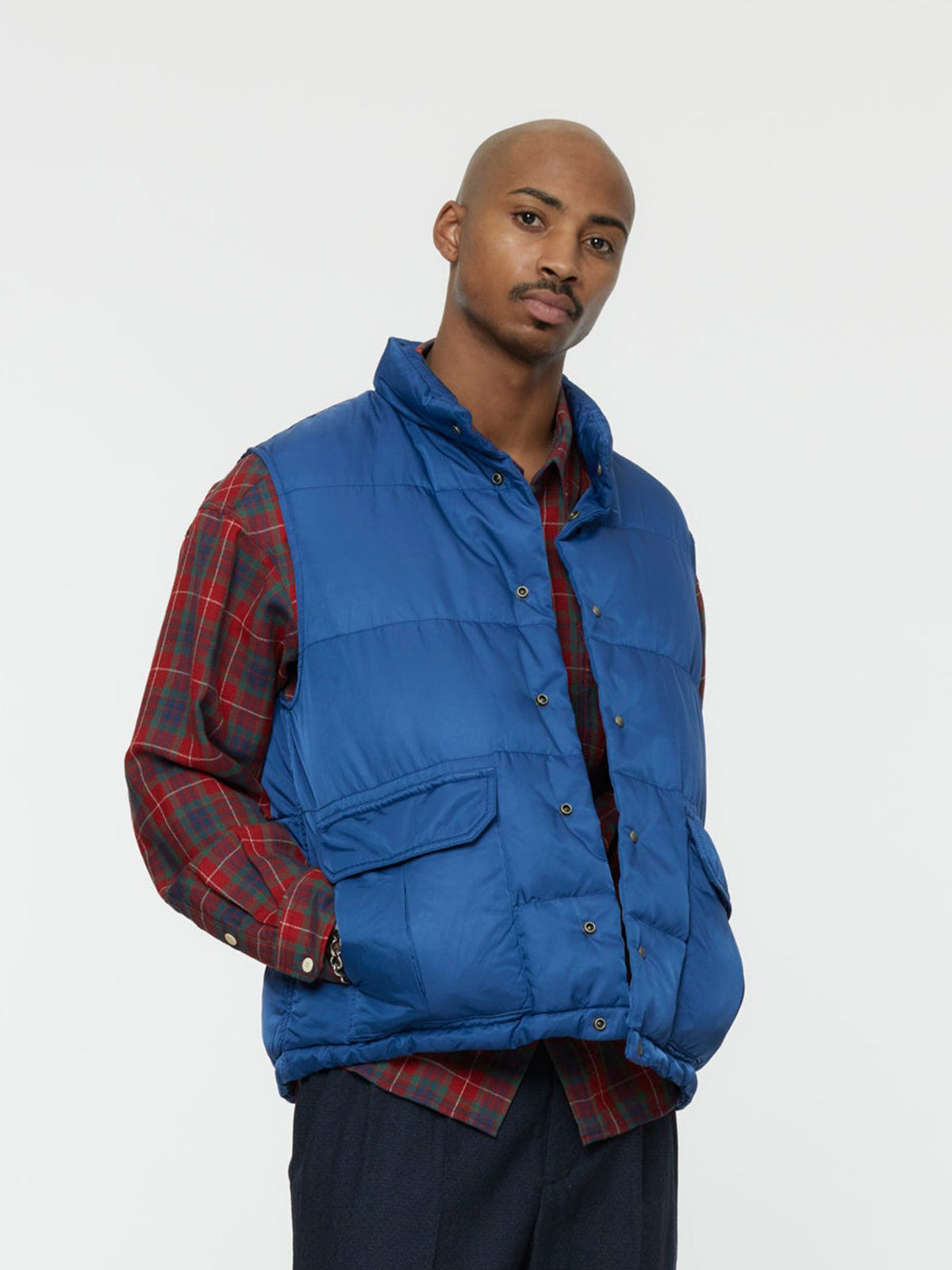 visvim 24ss 新作 ULMER DOWN VEST美品 24SS visvim 天然染色 ダメージ 