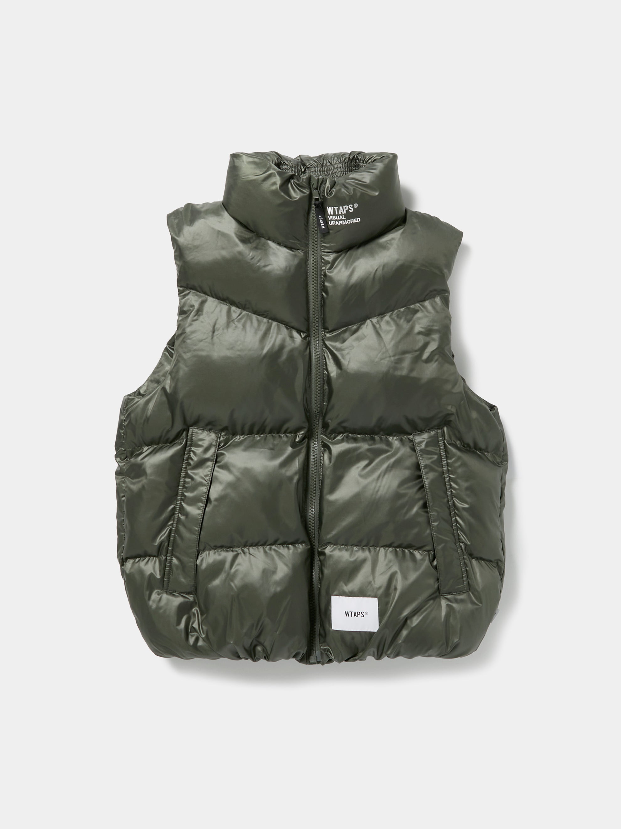 wtaps BIVOUAC /VEST / POLY. TAFFETA.-