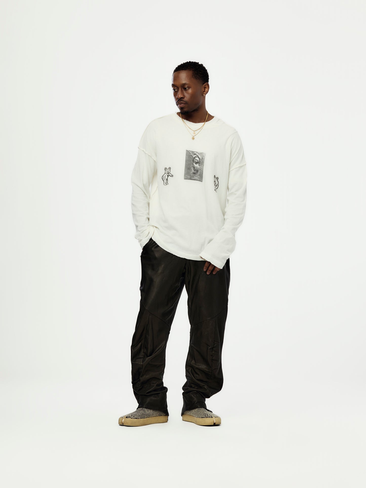 DAMNED BEARS L/S TEE
