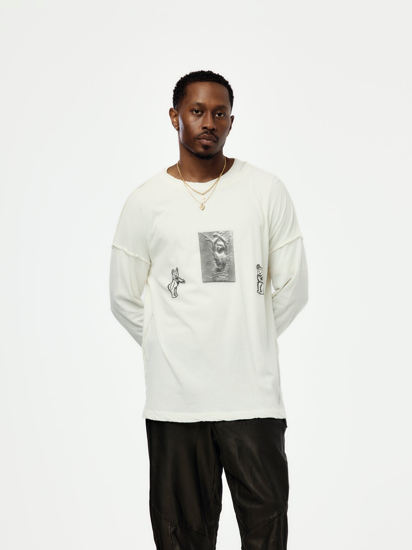 DAMNED BEARS L/S TEE
