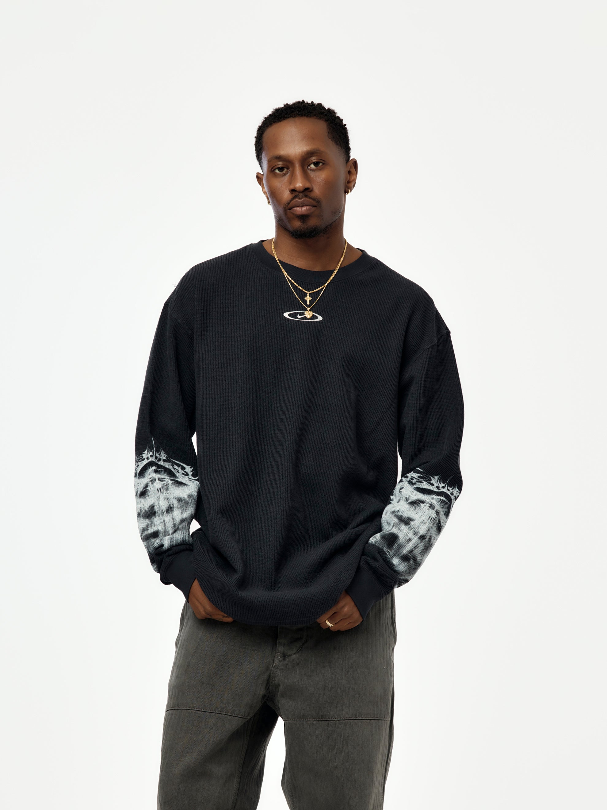 Nike Nike Sportswear Thermal L/S T-Shirt (OFF NOIR) - UNION LOS