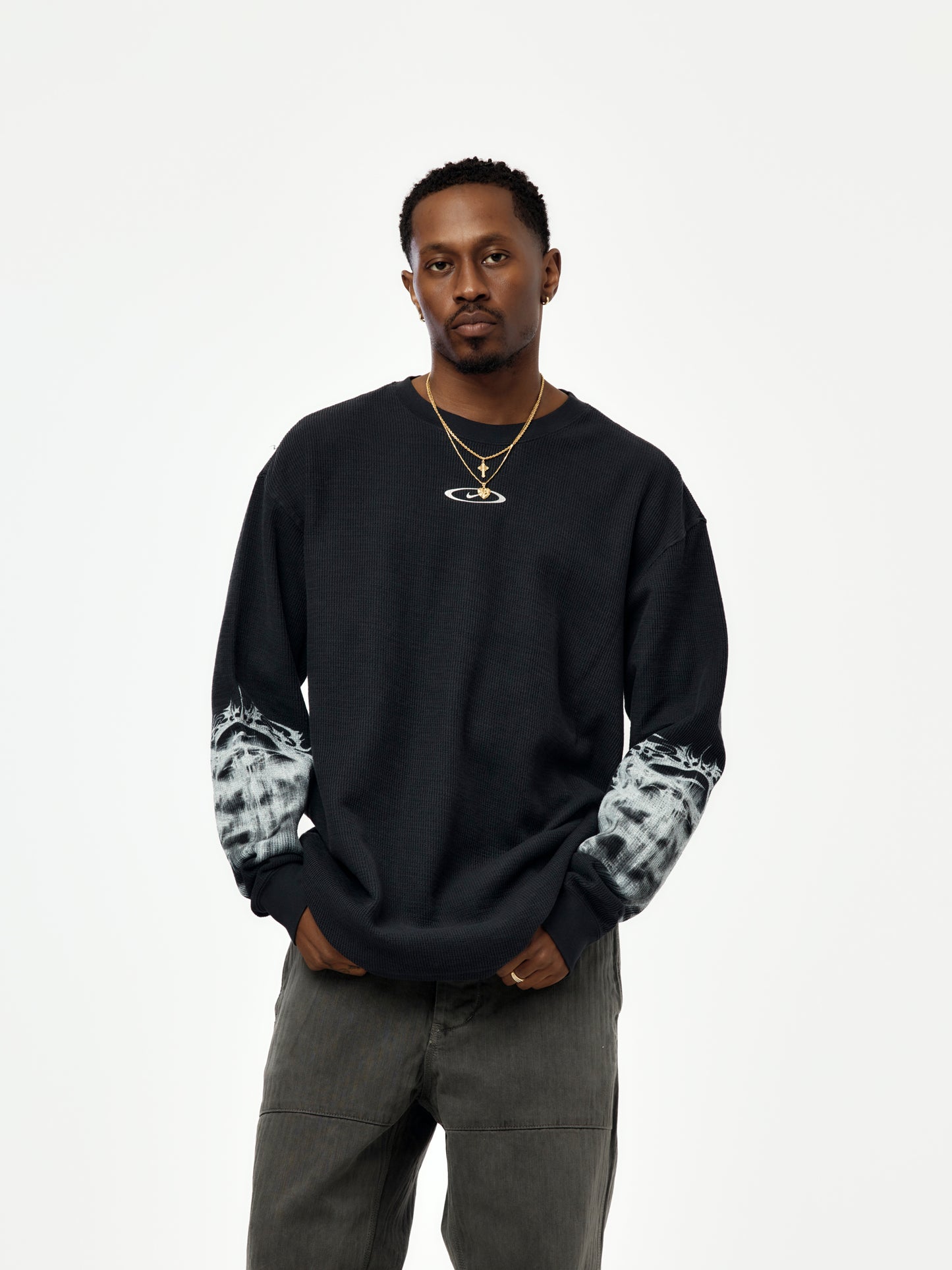 Nike Sportswear Thermal L/S T-Shirt (OFF NOIR)