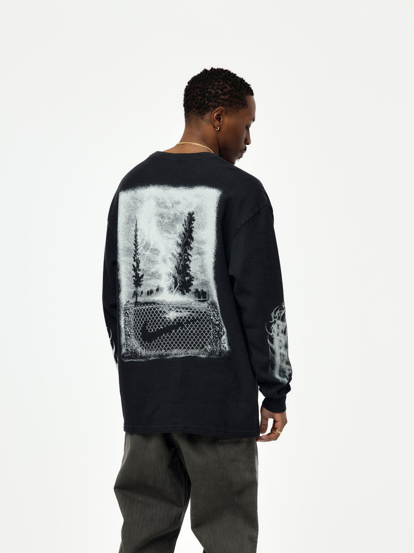 Nike Sportswear Thermal L/S T-Shirt (OFF NOIR)
