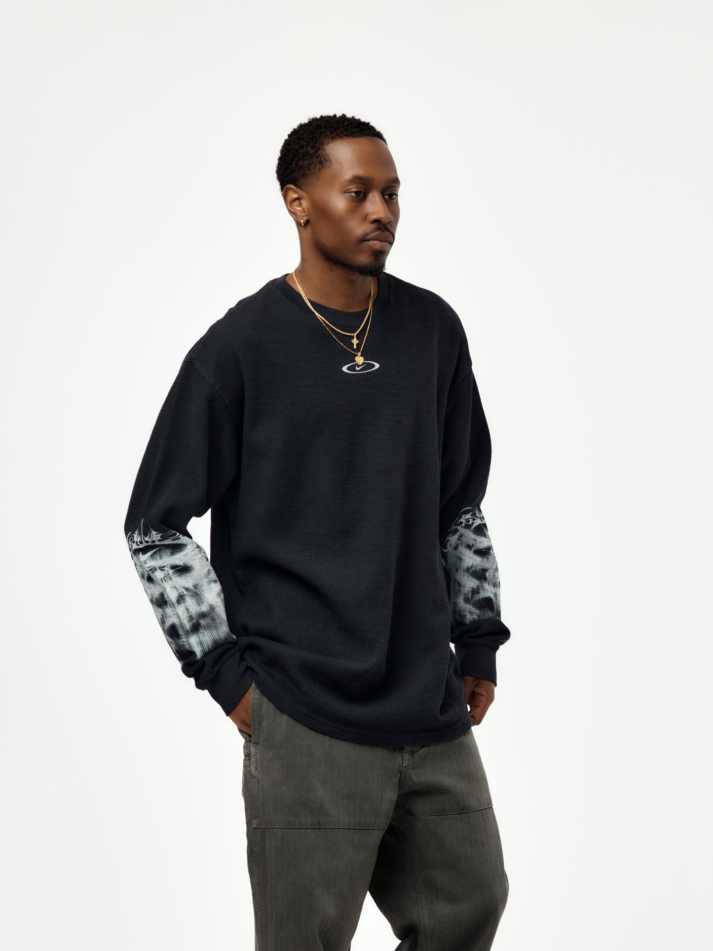 Nike Sportswear Thermal L/S T-Shirt (OFF NOIR)