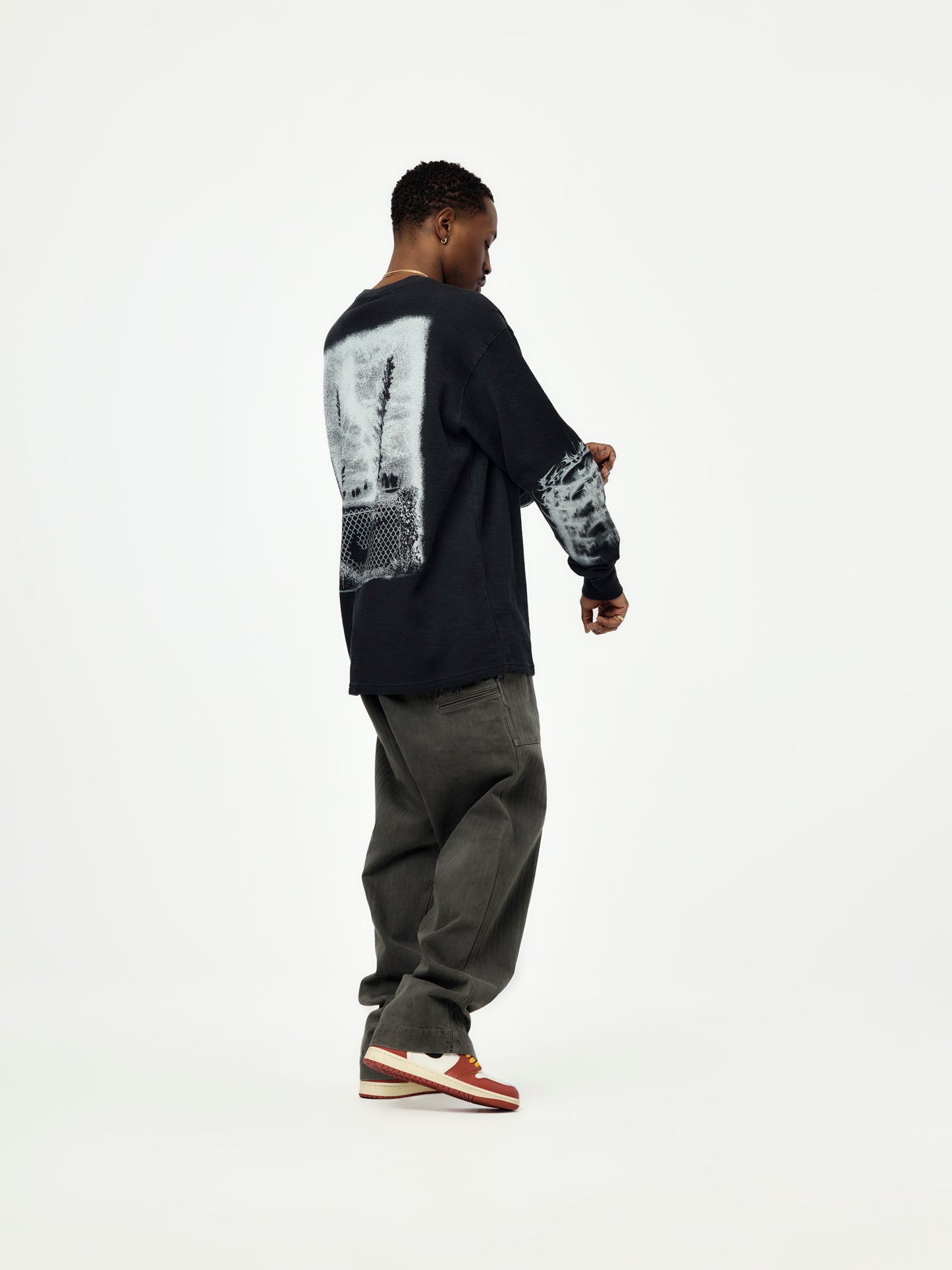 Nike Sportswear Thermal L/S T-Shirt (OFF NOIR)