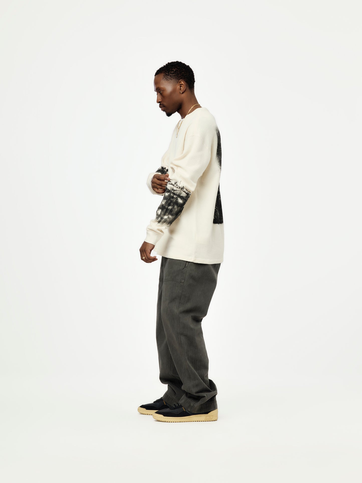 Nike Sportswear Thermal L/S T-Shirt (CHALK)