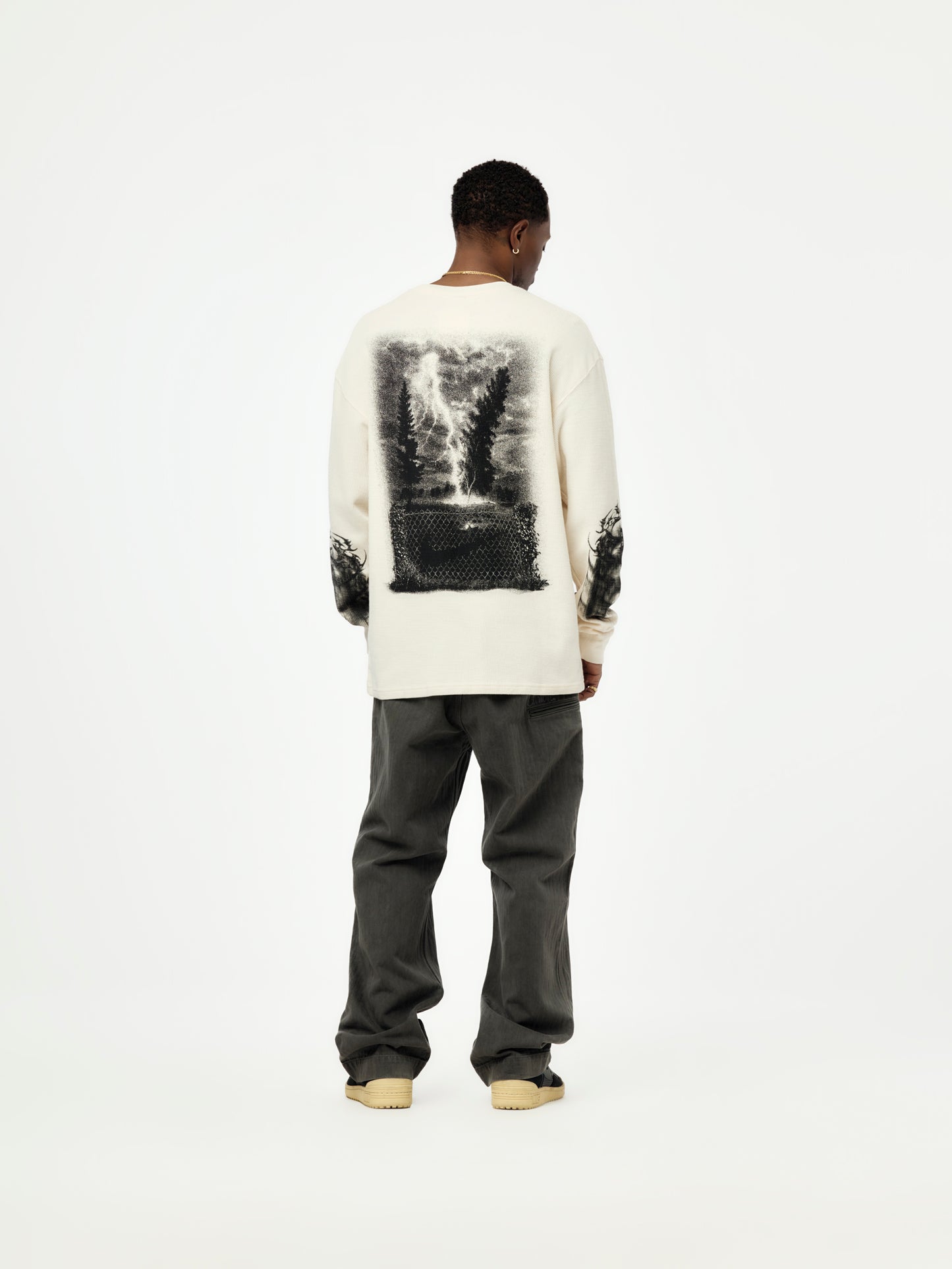 Nike Sportswear Thermal L/S T-Shirt (CHALK)