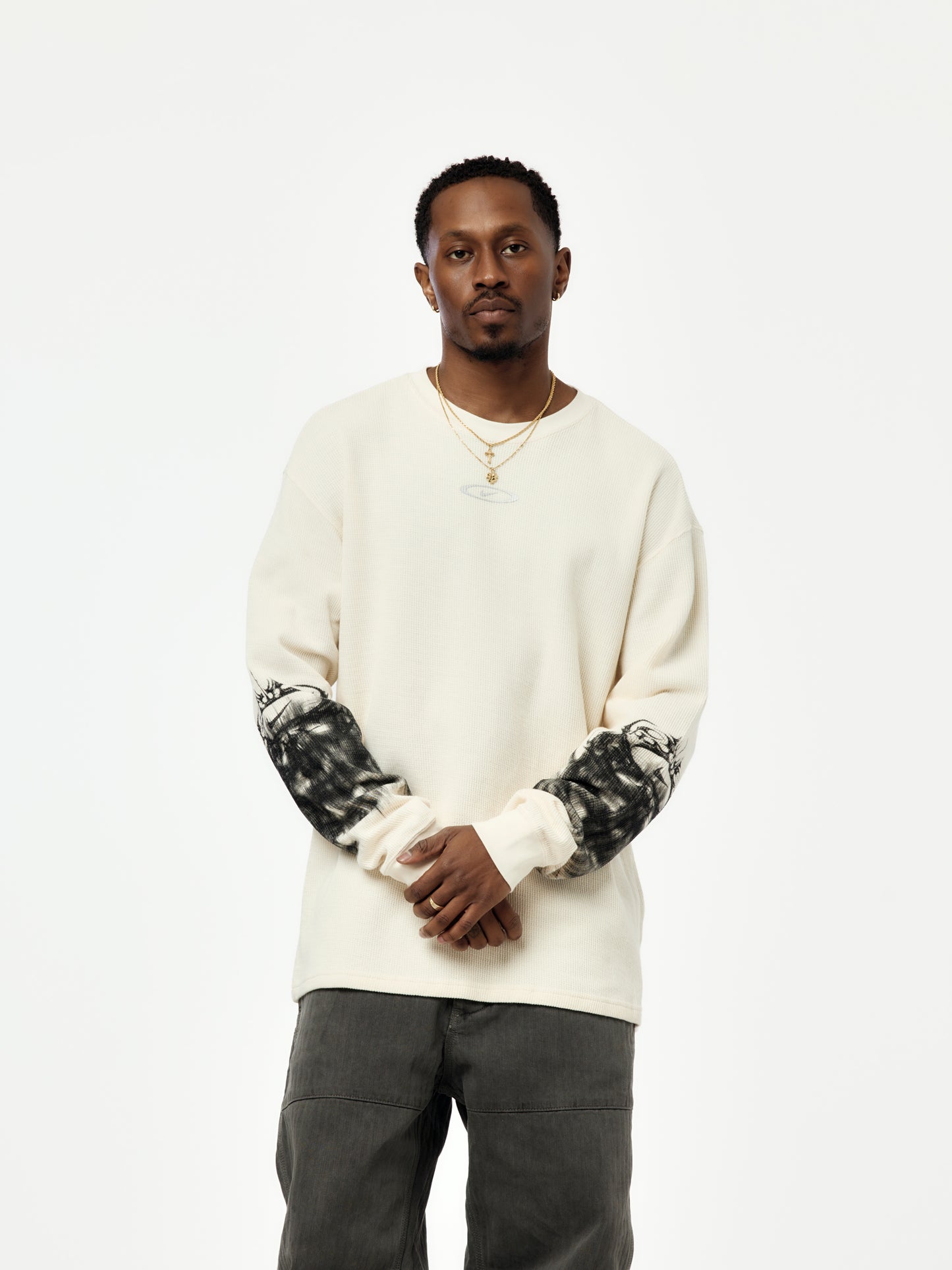 Nike Sportswear Thermal L/S T-Shirt (CHALK)