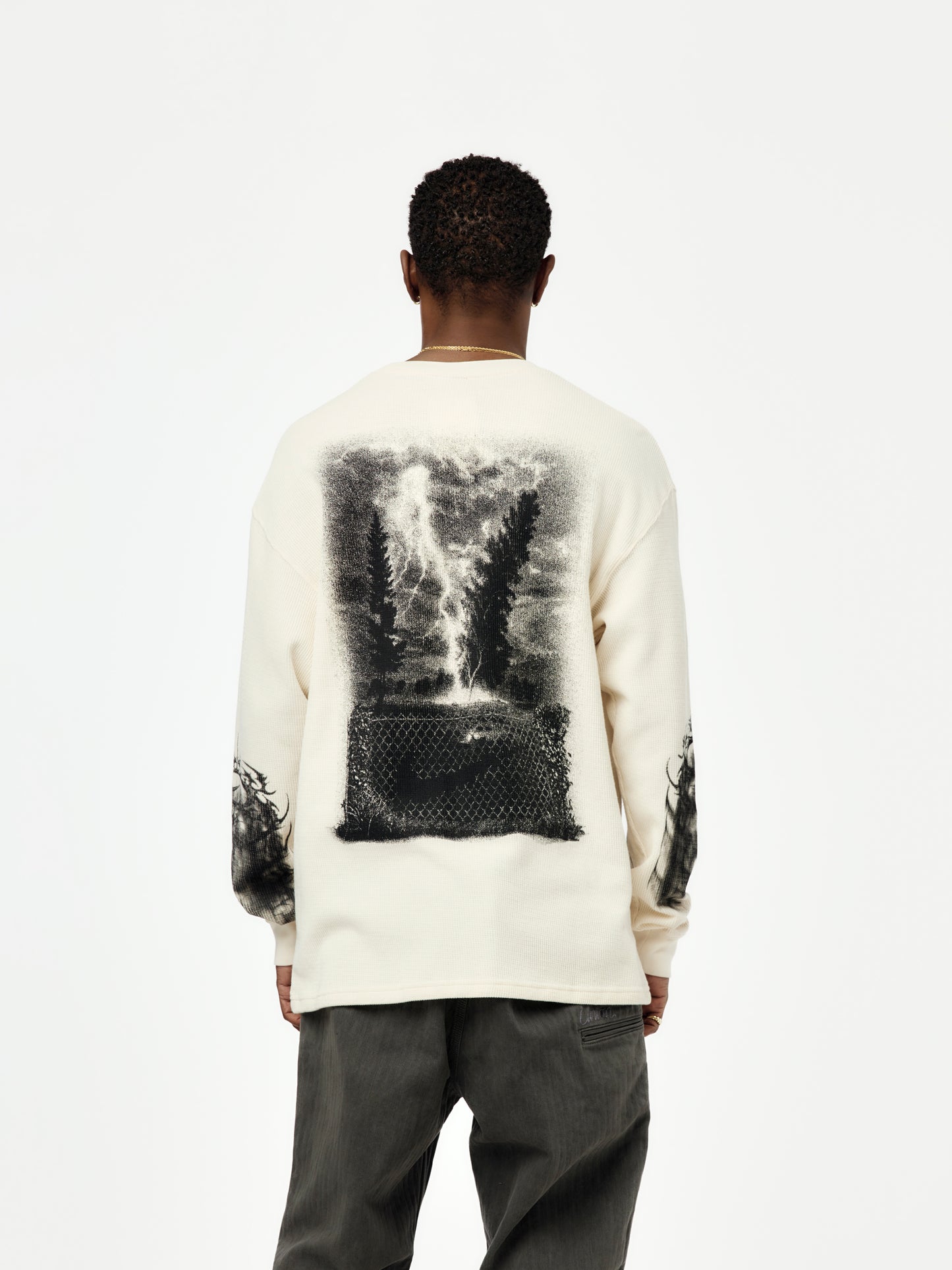 Nike Sportswear Thermal L/S T-Shirt (CHALK)