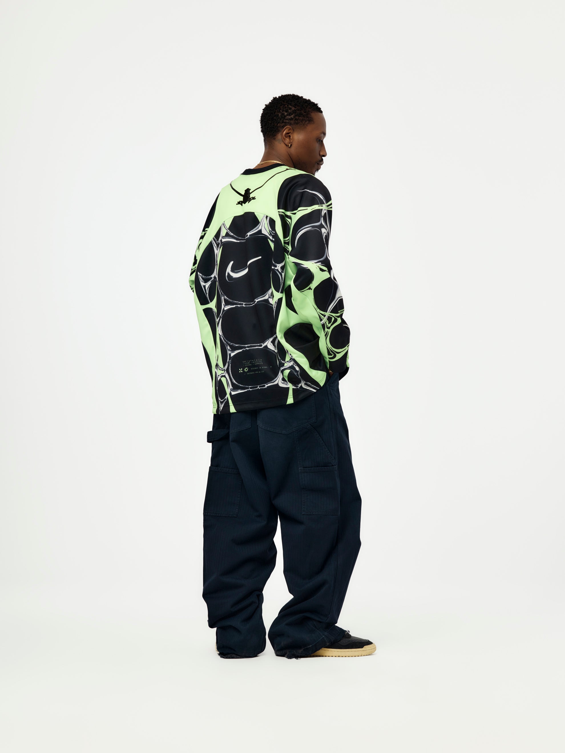 Nike Nike Project F.R.O.G. Jersey (BLACK/VOLT ICE/VOLT ICE