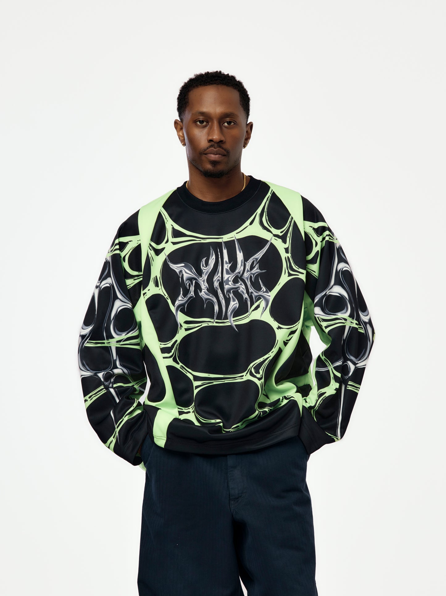 Nike Project F.R.O.G. Jersey (BLACK/VOLT ICE/VOLT ICE)