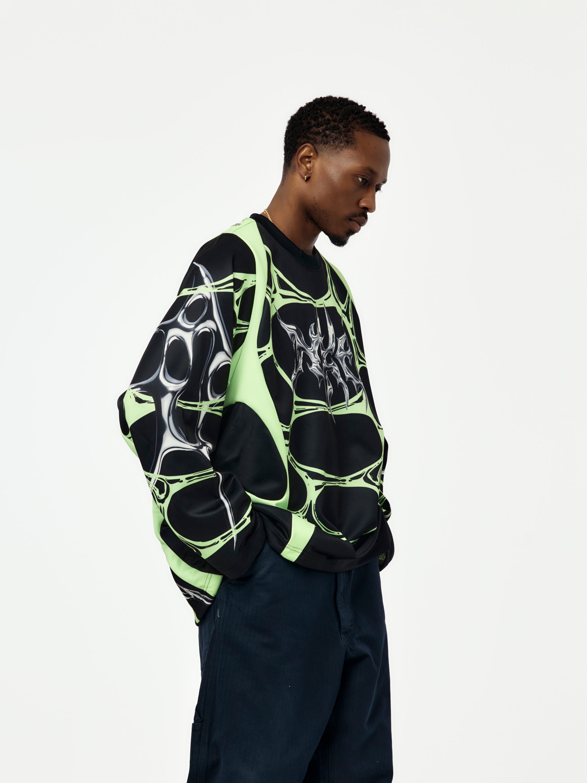 Nike Nike Project F.R.O.G. Jersey (BLACK/VOLT ICE/VOLT ICE