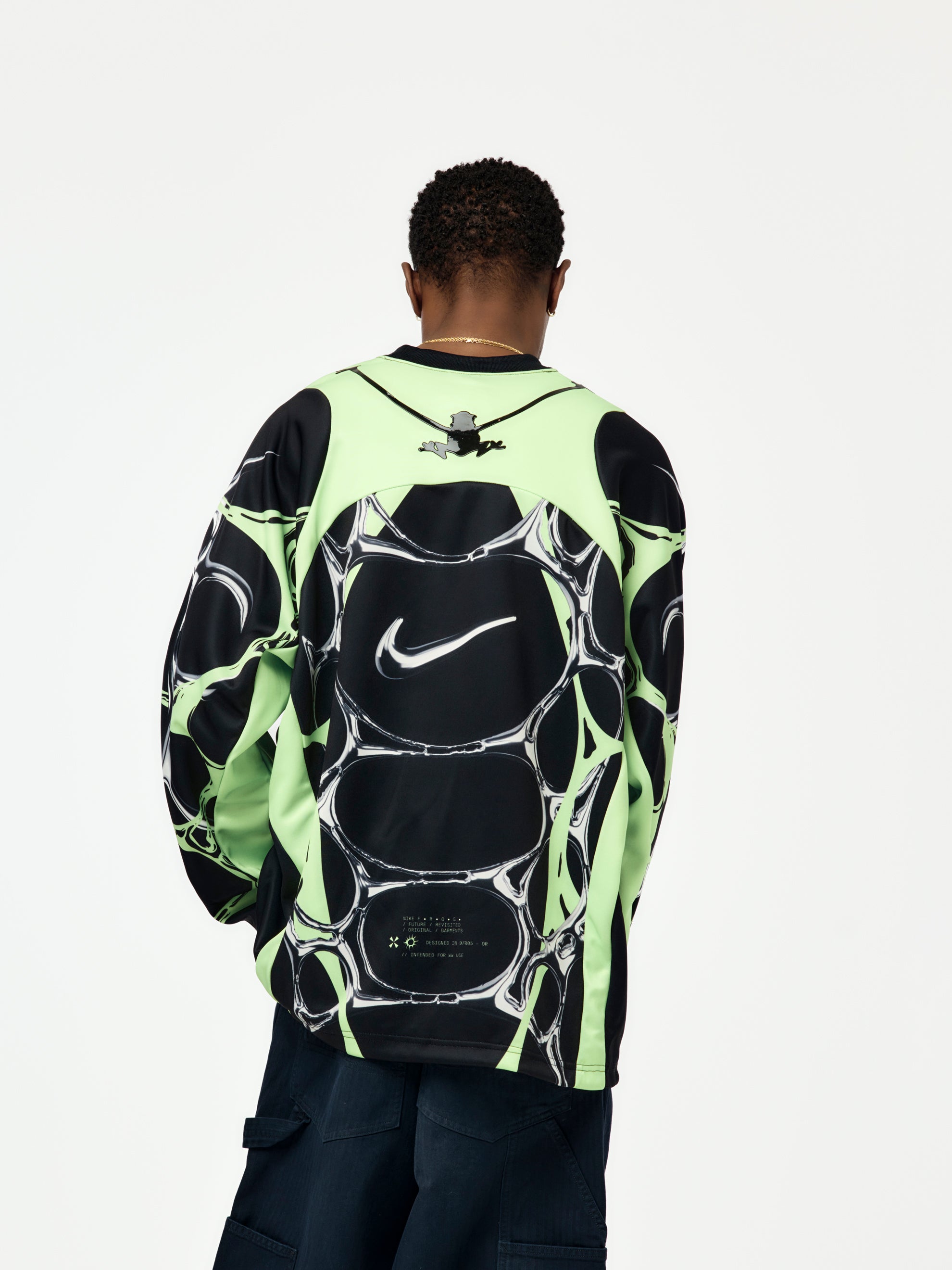 Nike Nike Project F.R.O.G. Jersey (BLACK/VOLT ICE/VOLT ICE