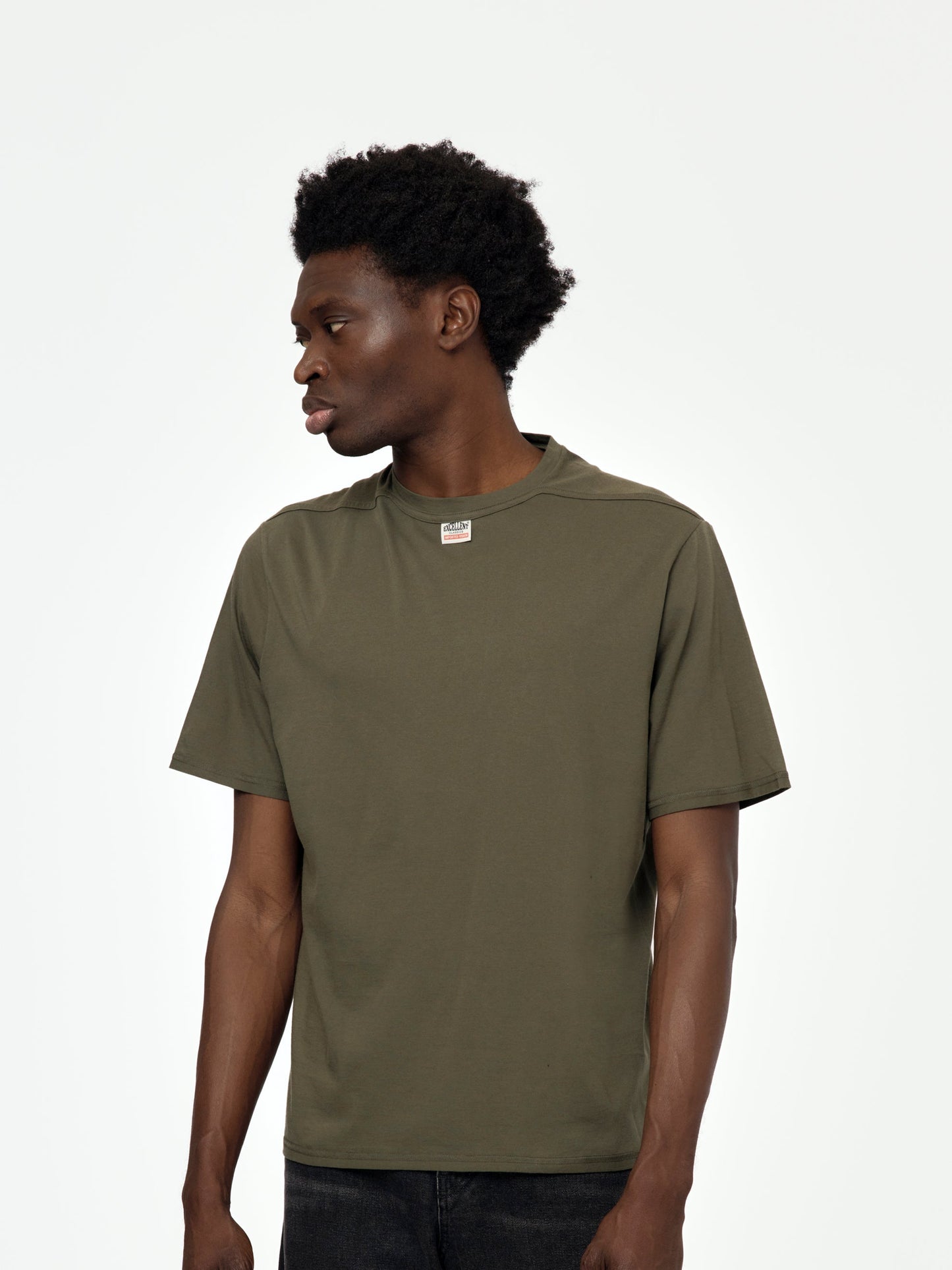 Reversed Tee (Olive)