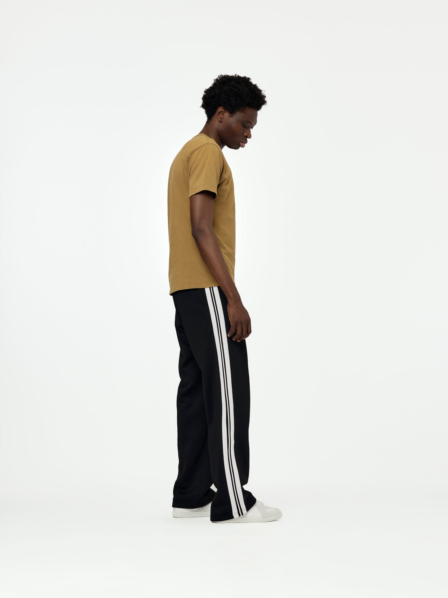 Recycled Nylon Blend Trackpants (Black)