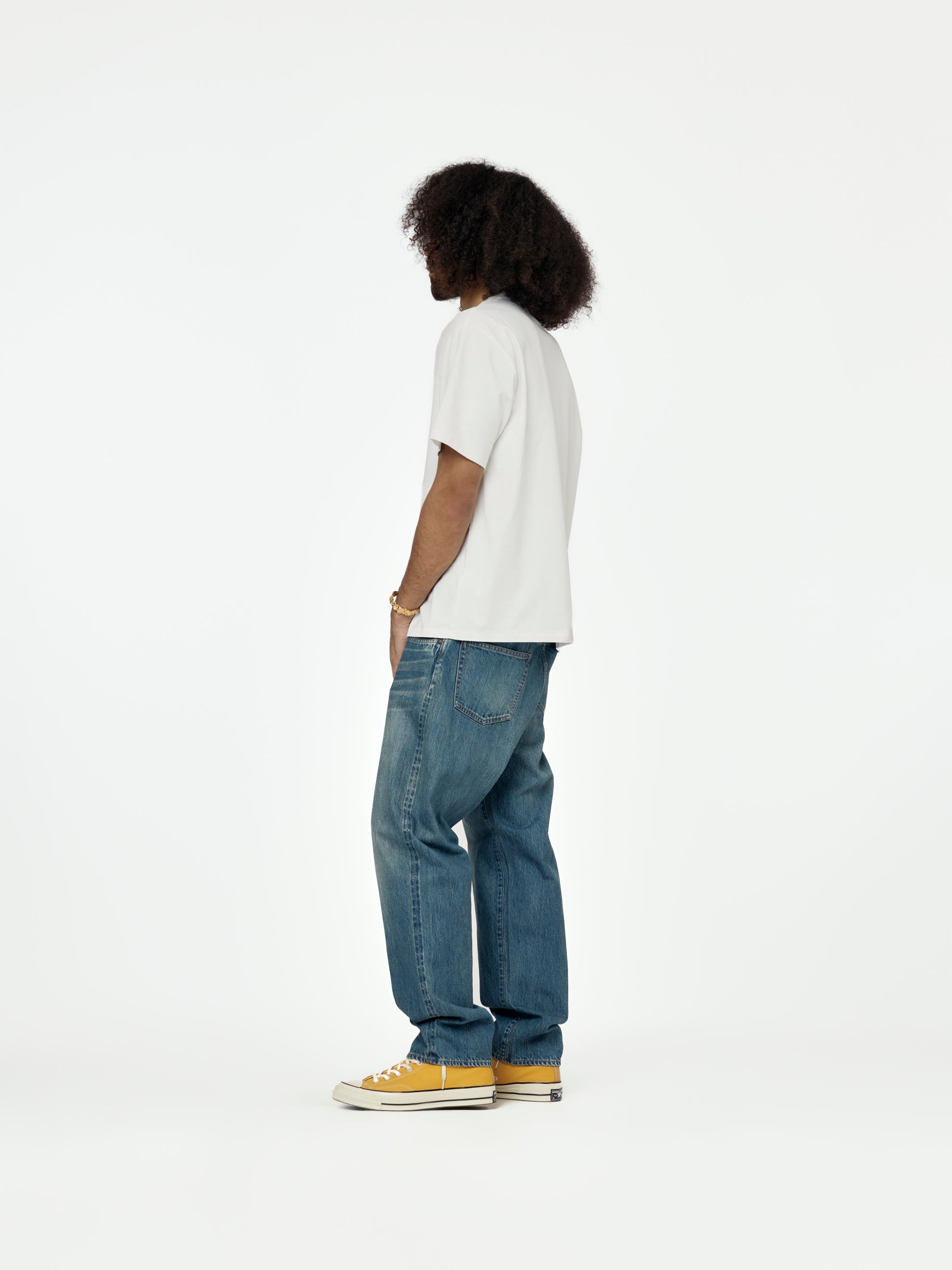 A.PRESSE Washed Denim Pants E(Bleach) SIS - UNION LOS ANGELES