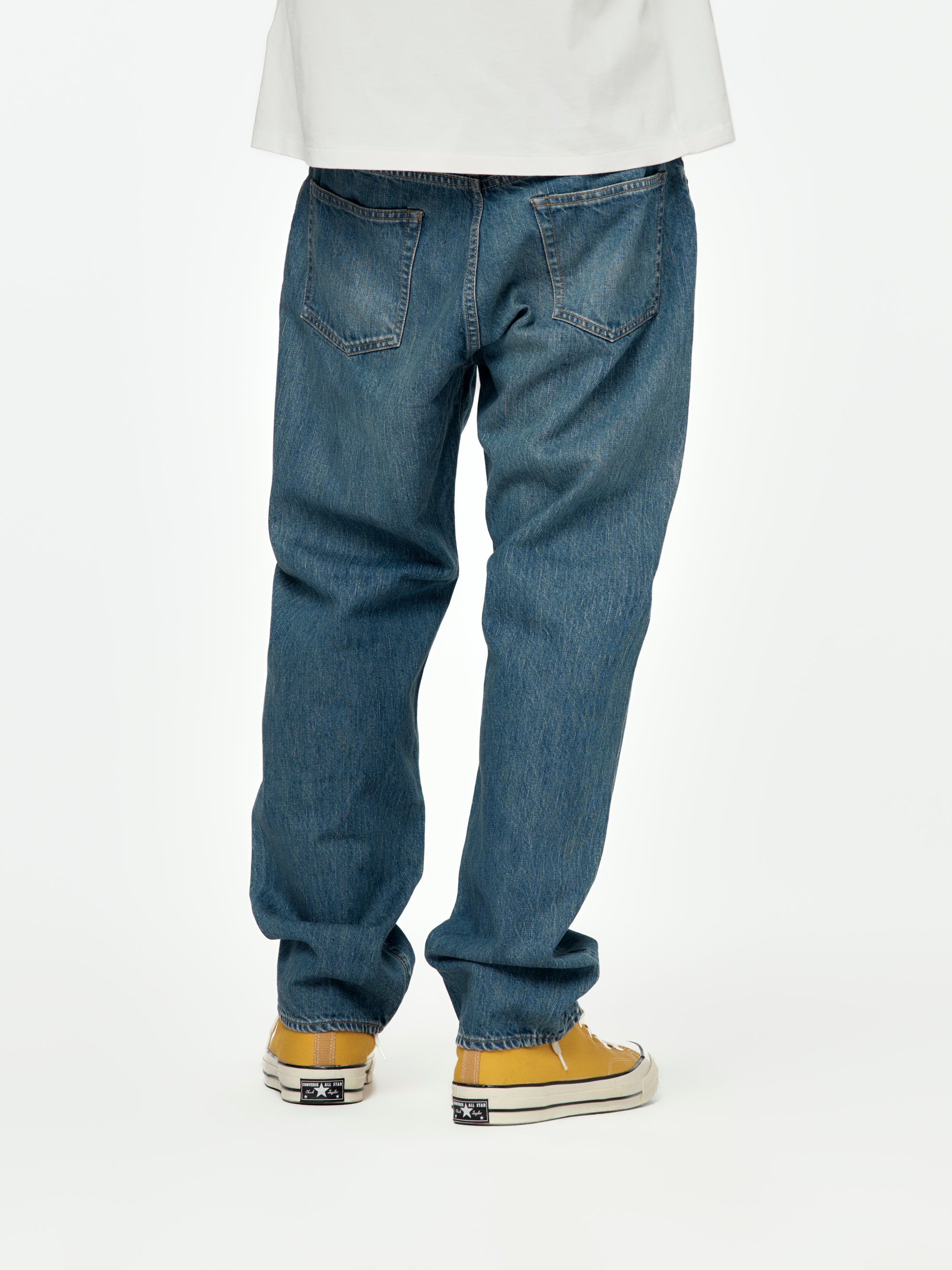 A.PRESSE Washed Denim Pants E(Bleach) SIS - UNION LOS ANGELES