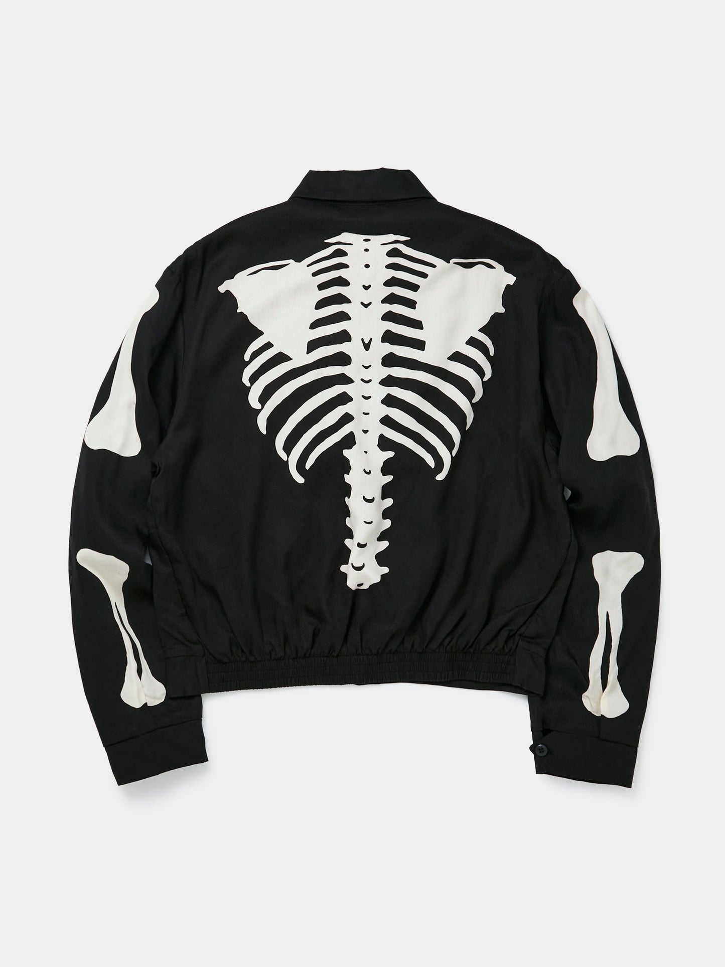 Twill Bone Drizzler Jacket (Black)