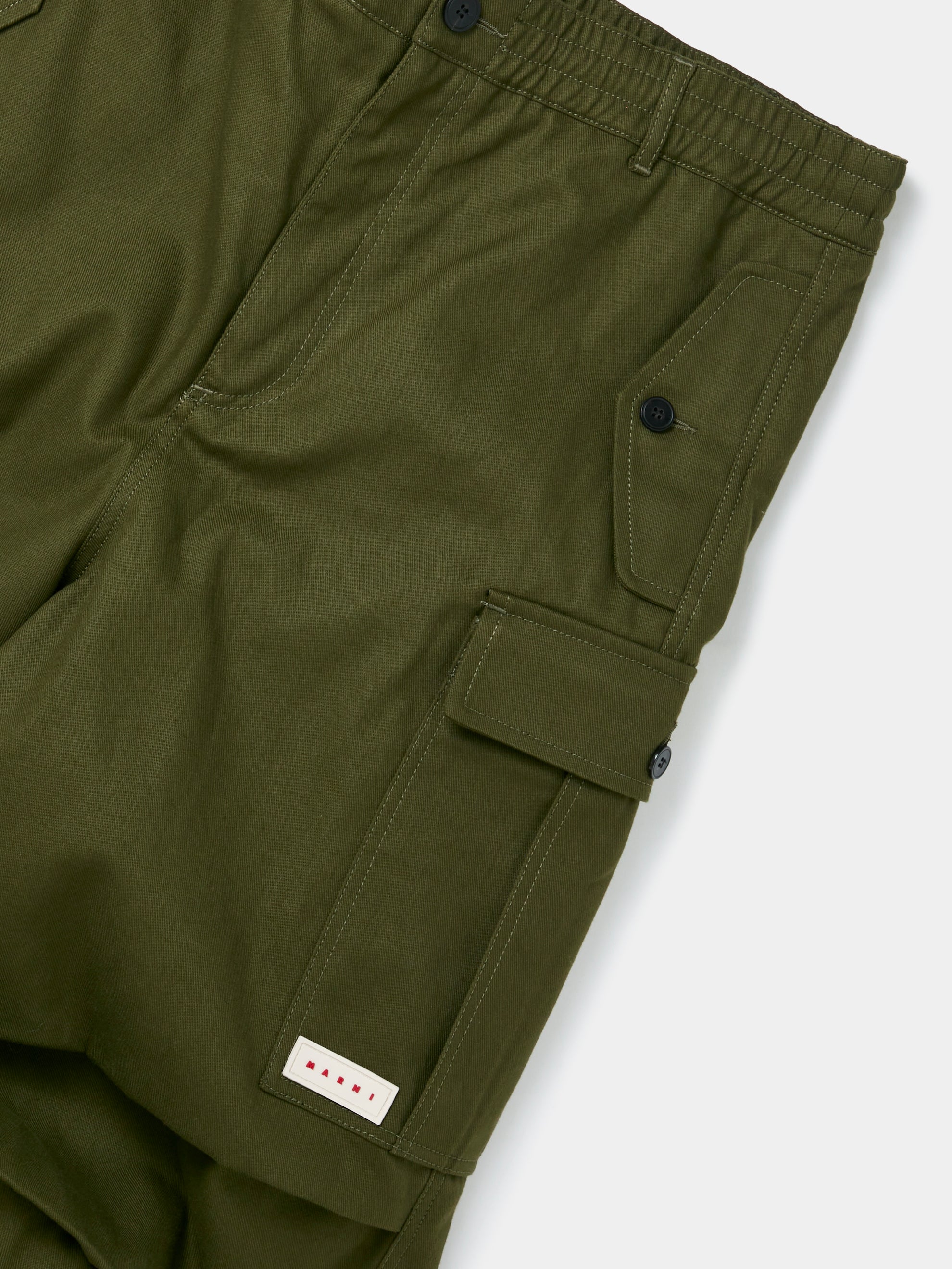 Garbardine Workwear Pants (Leaf Green)
