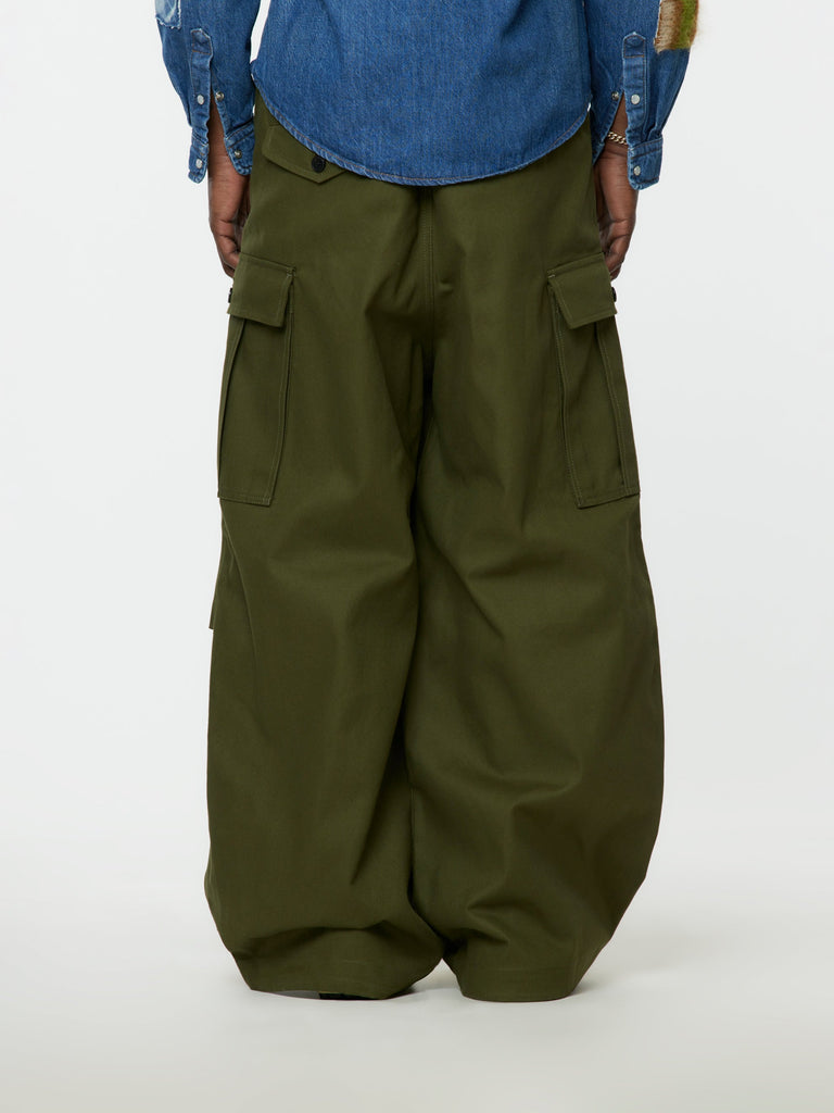 Garbardine Workwear Pants (Leaf Green)30742099001421