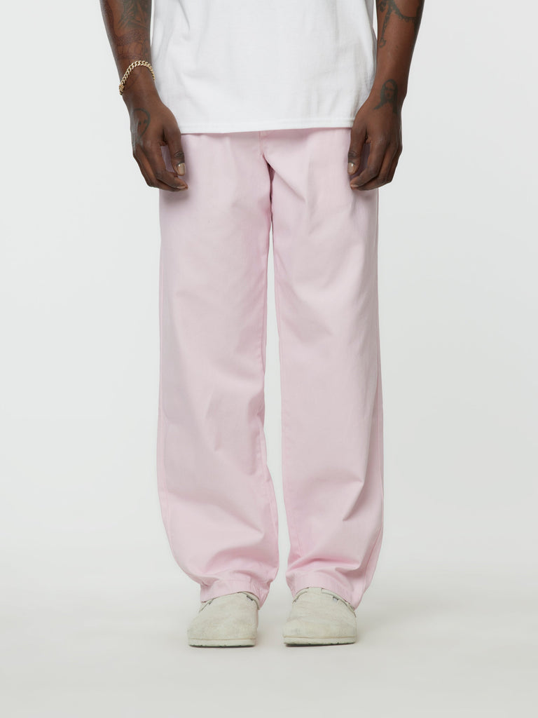 Twill Double-Pleat Pants (Pink)30742108373069