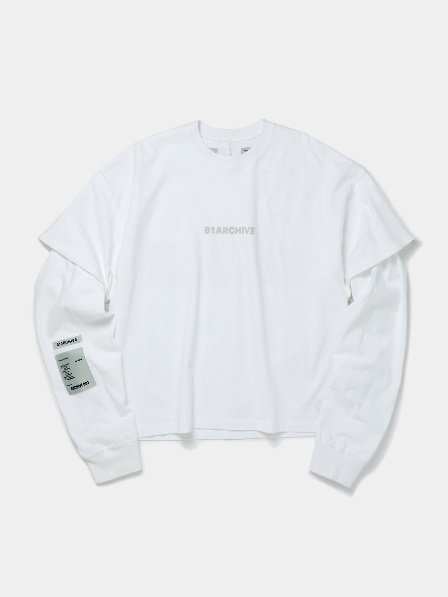 L/S Undershirt Crewneck Tee (Optic White)