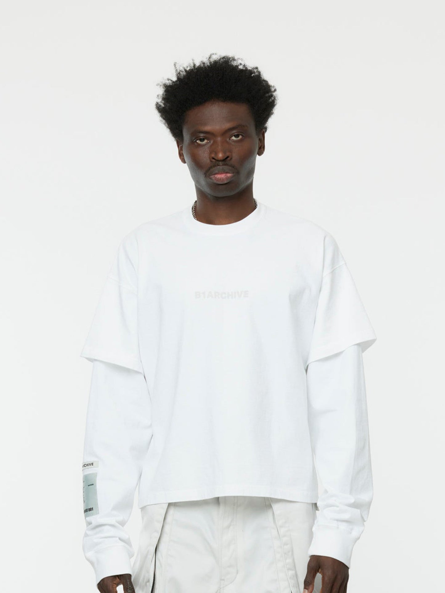 L/S Undershirt Crewneck Tee (Optic White)